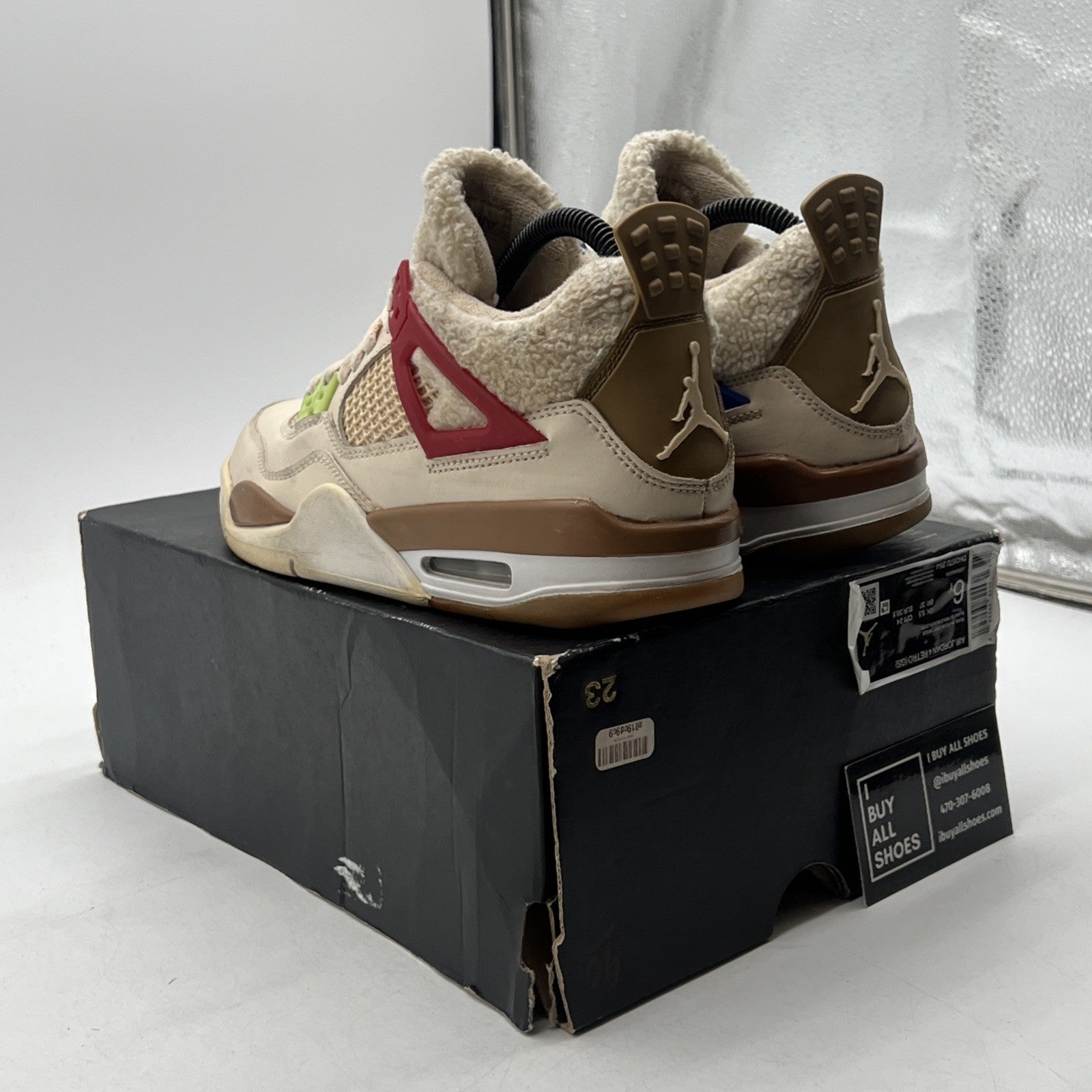 Size 6Y - Air Jordan 4 Retro Where the Wild Things Are (DH0572-264)