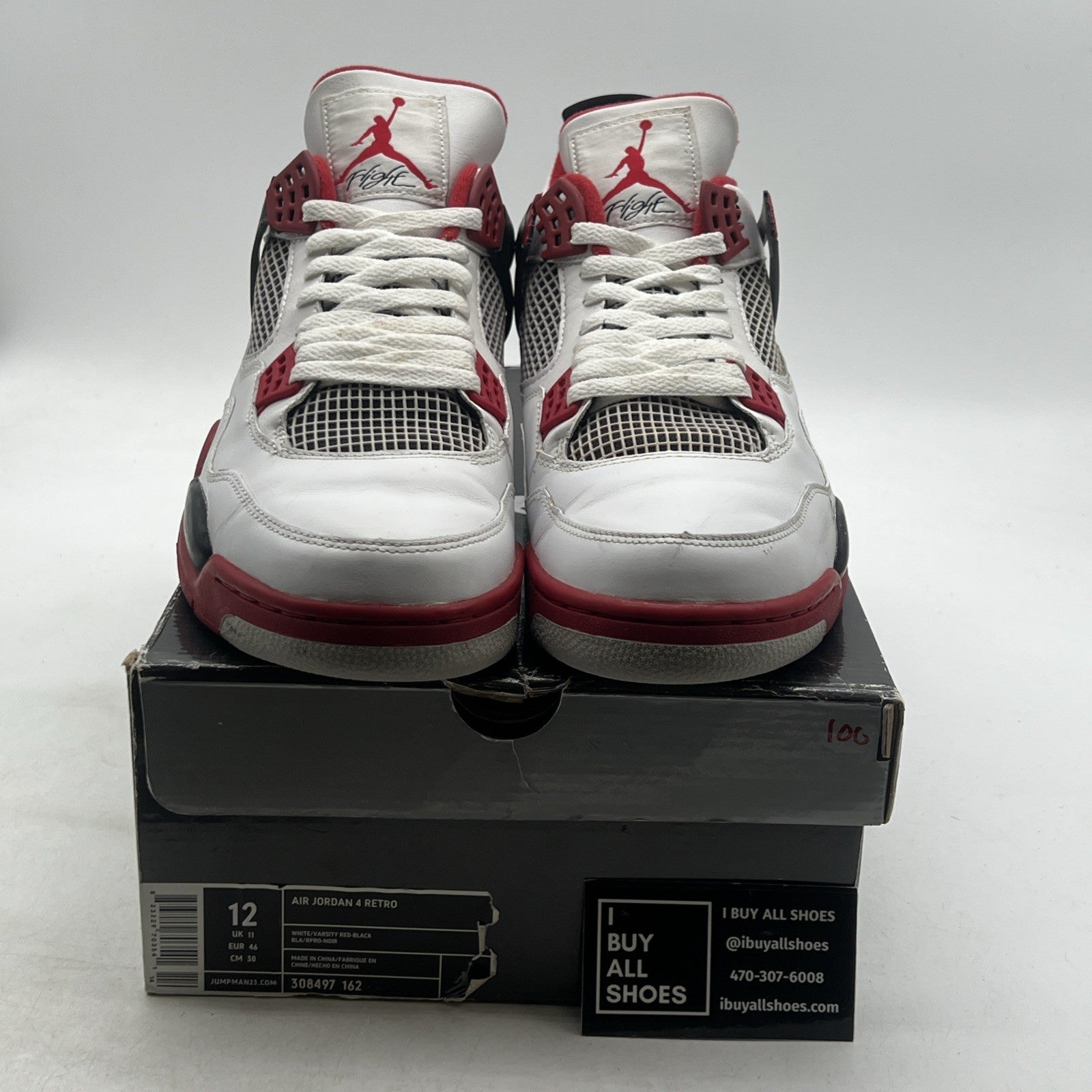 Size 12 - Air Jordan 4 Retro Mars Blackmon (308497-162)