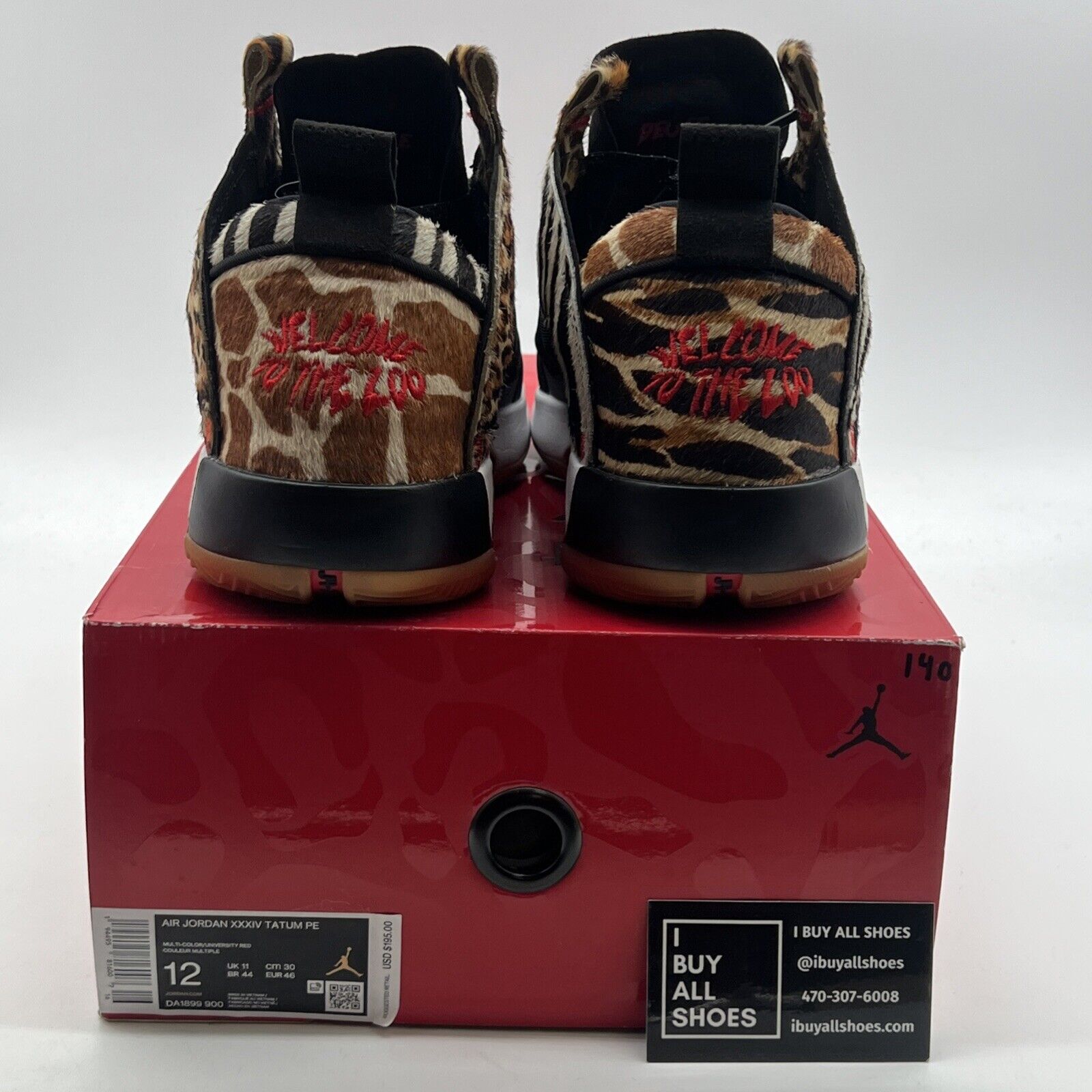 Size 12 - Jayson Tatum x Air Jordan 34 Welcome To The Zoo (DA1899-600)