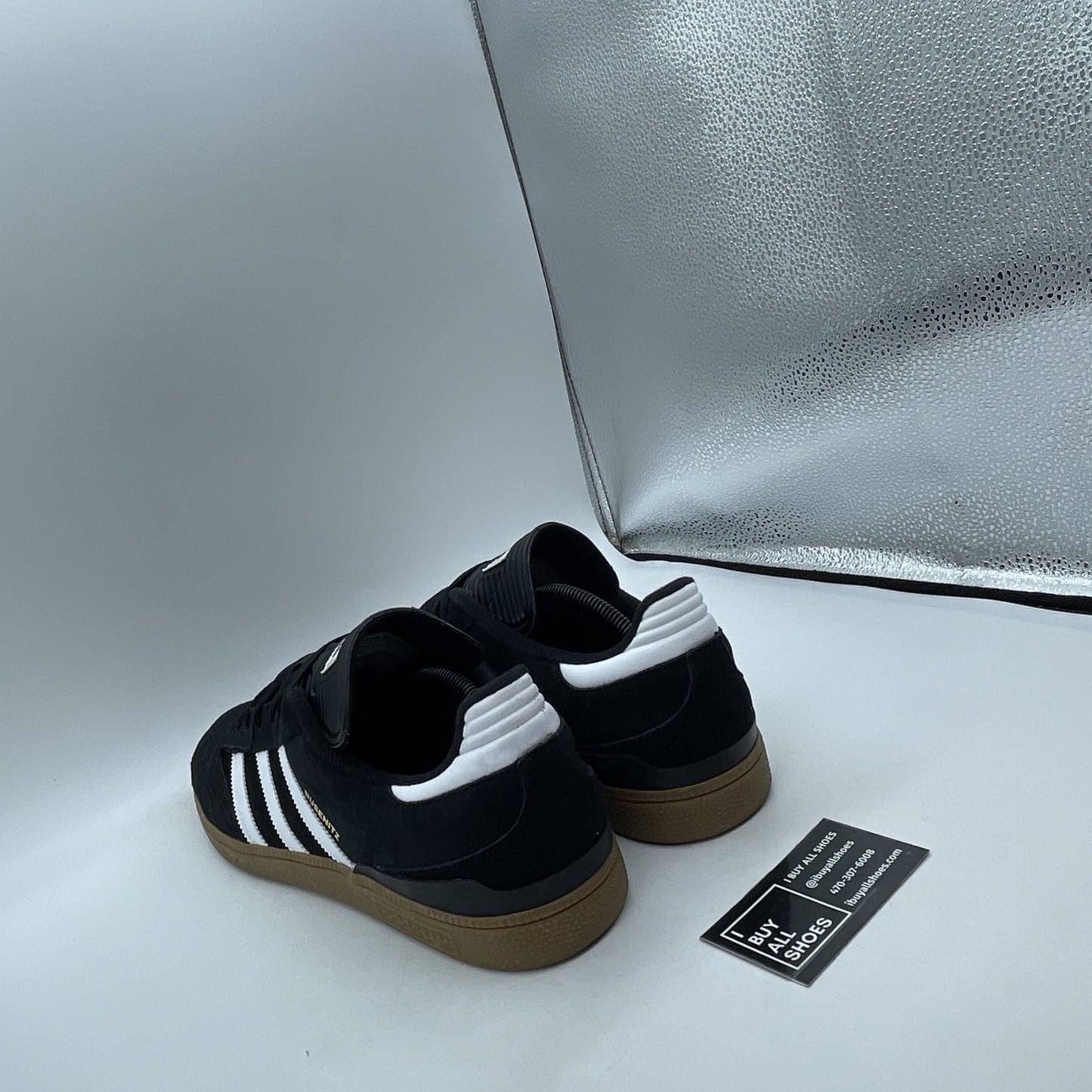 Size 14 - adidas Busenitz Black Gum (G48060)