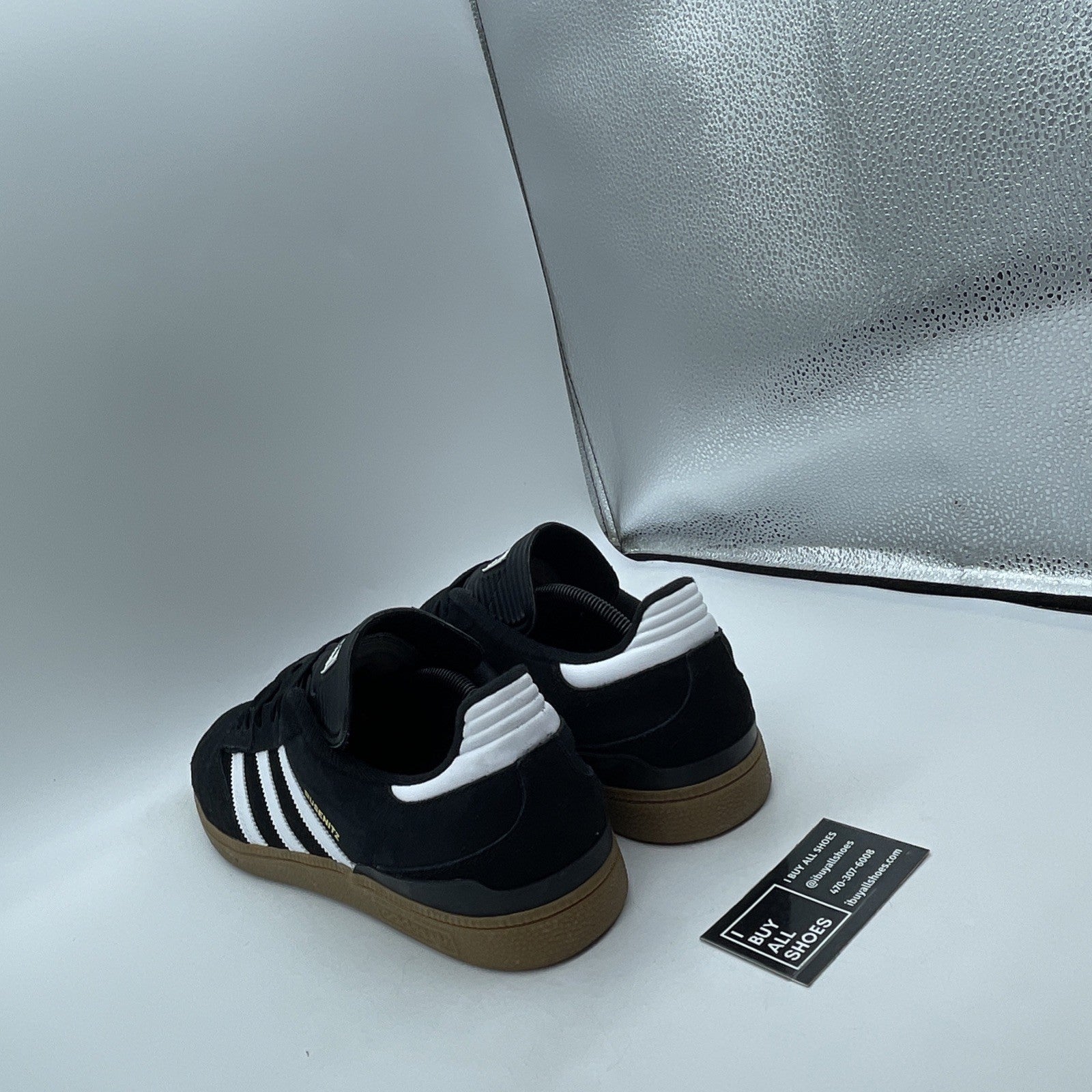 Size 14 - adidas Busenitz Black Gum (G48060)