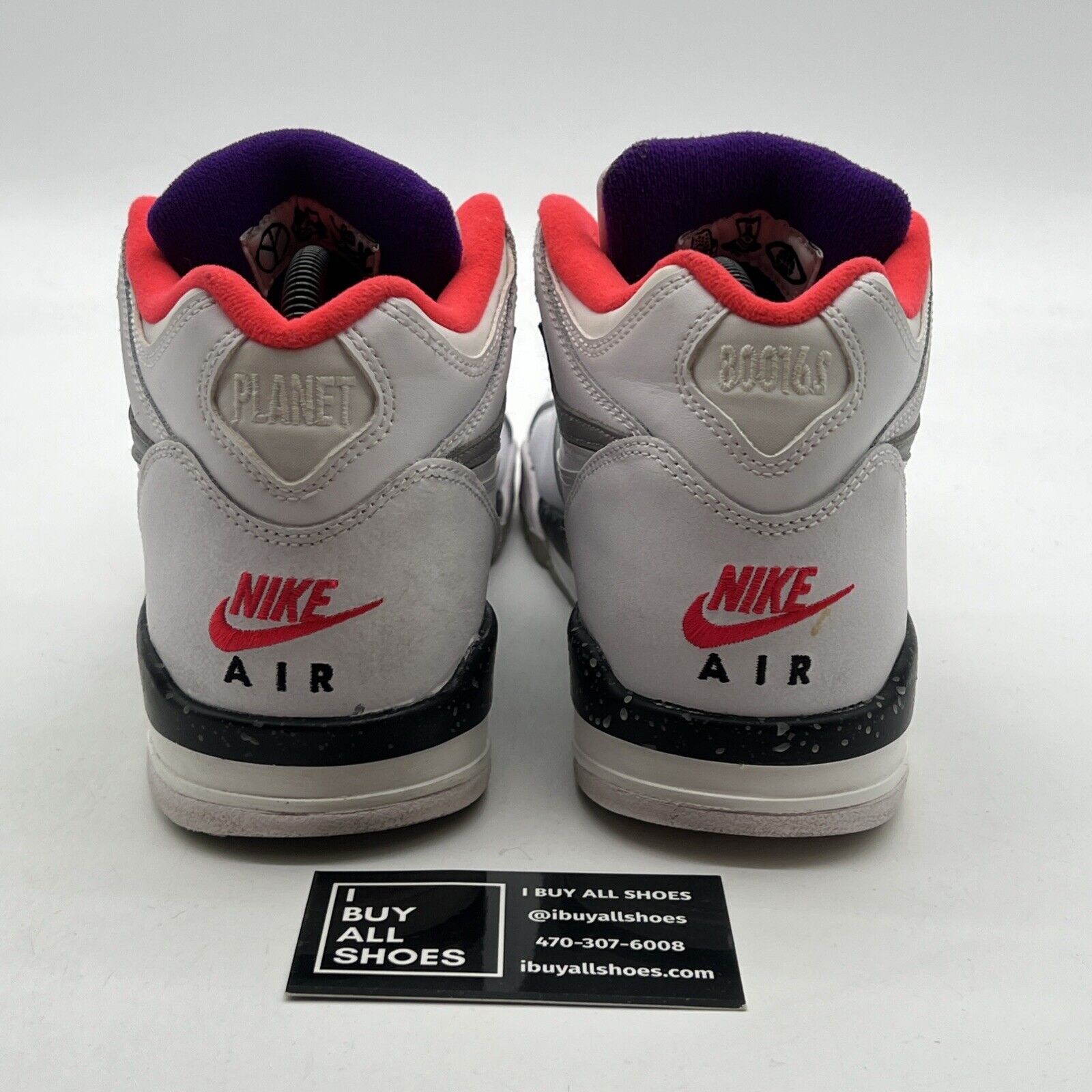 Size 8.5 - Nike Air Flight 89 Planet of Hoops (CW2616-101)