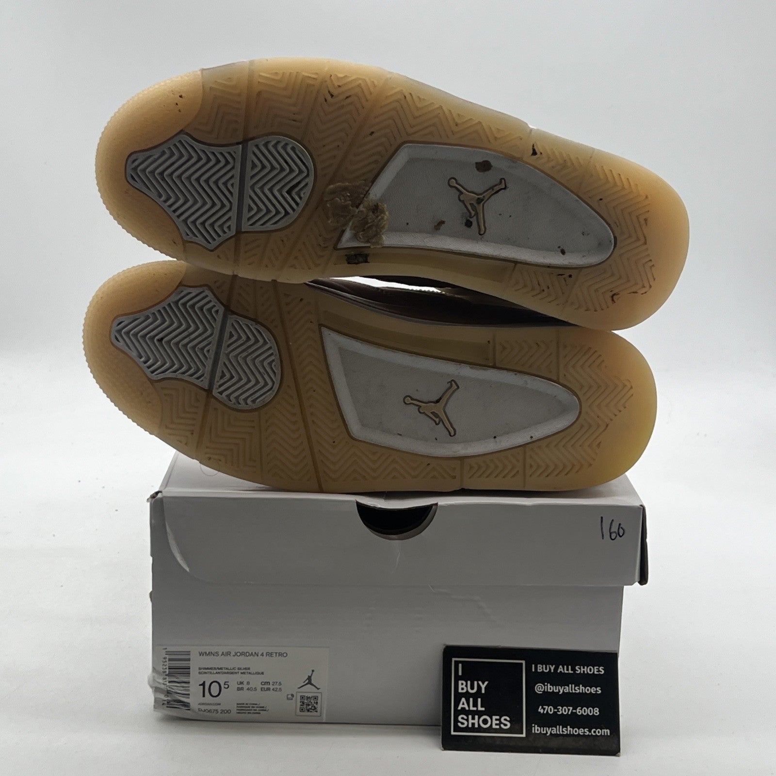 Size 10.5 - Air Jordan 4 Retro Shimmer W (DJ0675-200)
