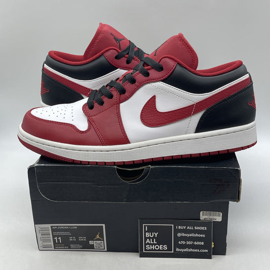 Size 11 - Air Jordan 1 Low Bred Toe (553558-612)
