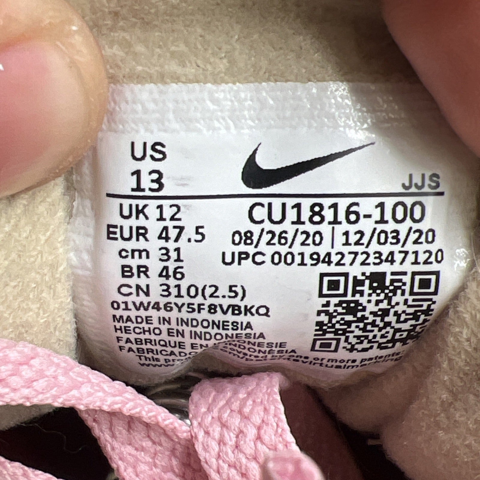 Size 13 - Nike DQM x Air Max 90 2021 Bacon (CU1816-100)