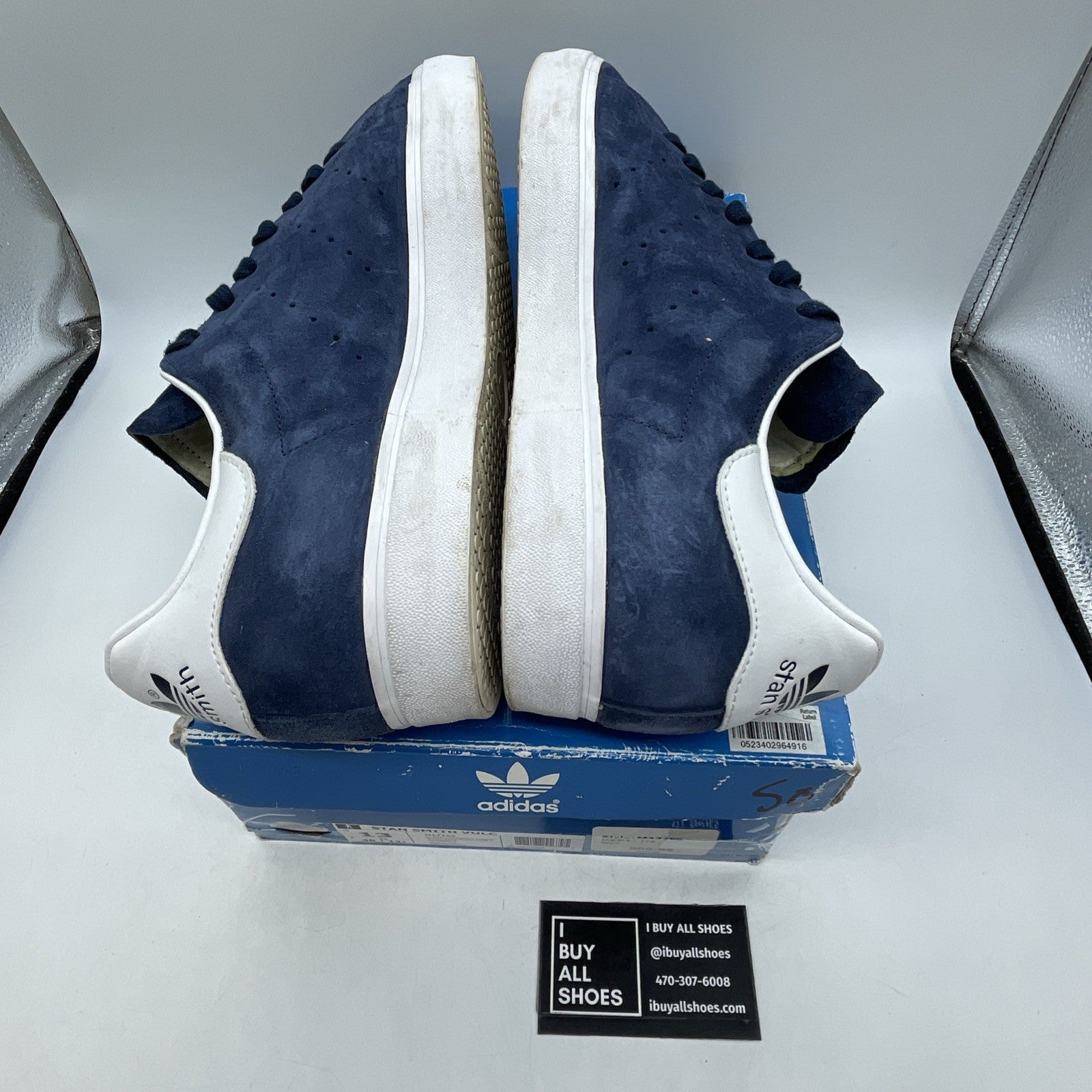 Size 13 - Adidas Stan Smith Vulc Blue (M17185)