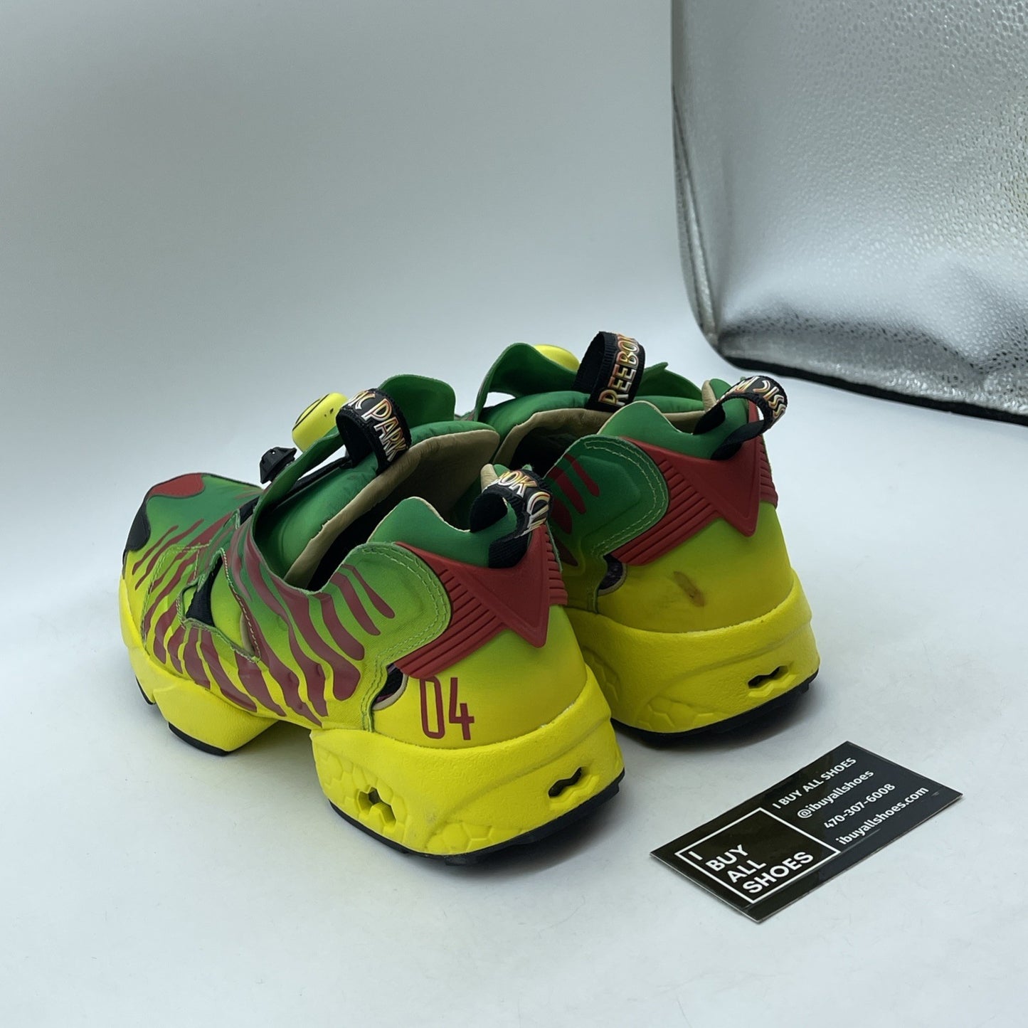 Size 9 - Reebok Jurassic Park x InstaPump Fury OG Tour Vehicles (GW0212)