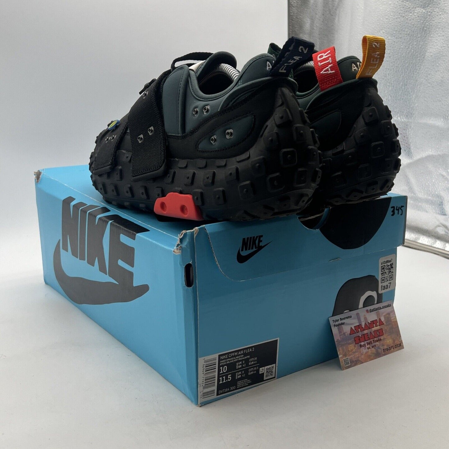 Size 10 - Nike Air Flea 2 x Cactus Plant Flea Market Low Faded Spruce