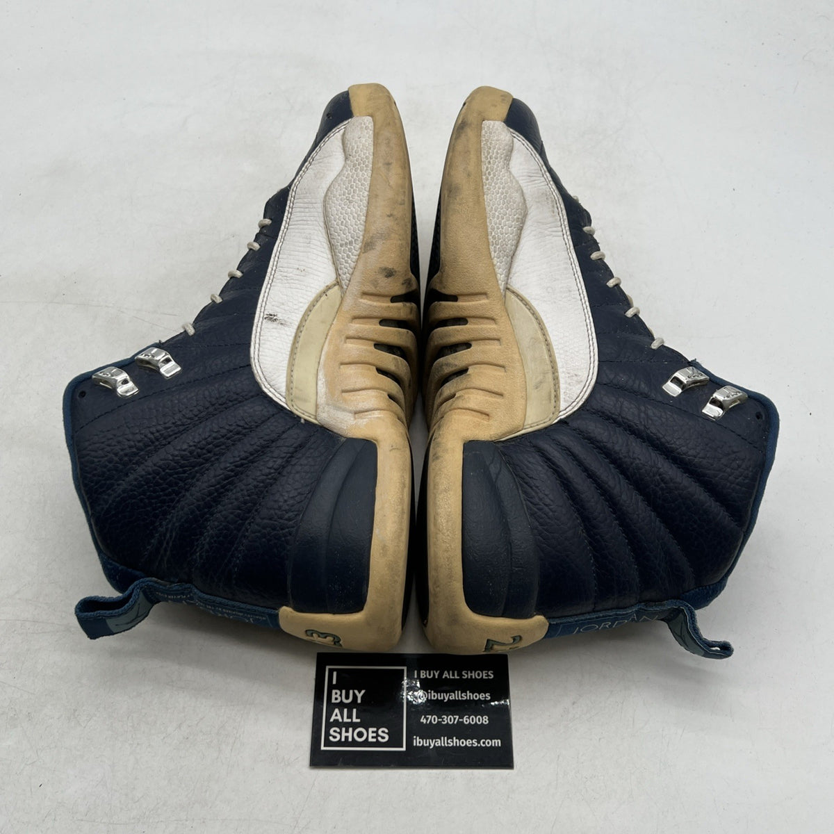 Size 8.5 - Air Jordan 12 Retro 2012 Obsidian (130690-410)