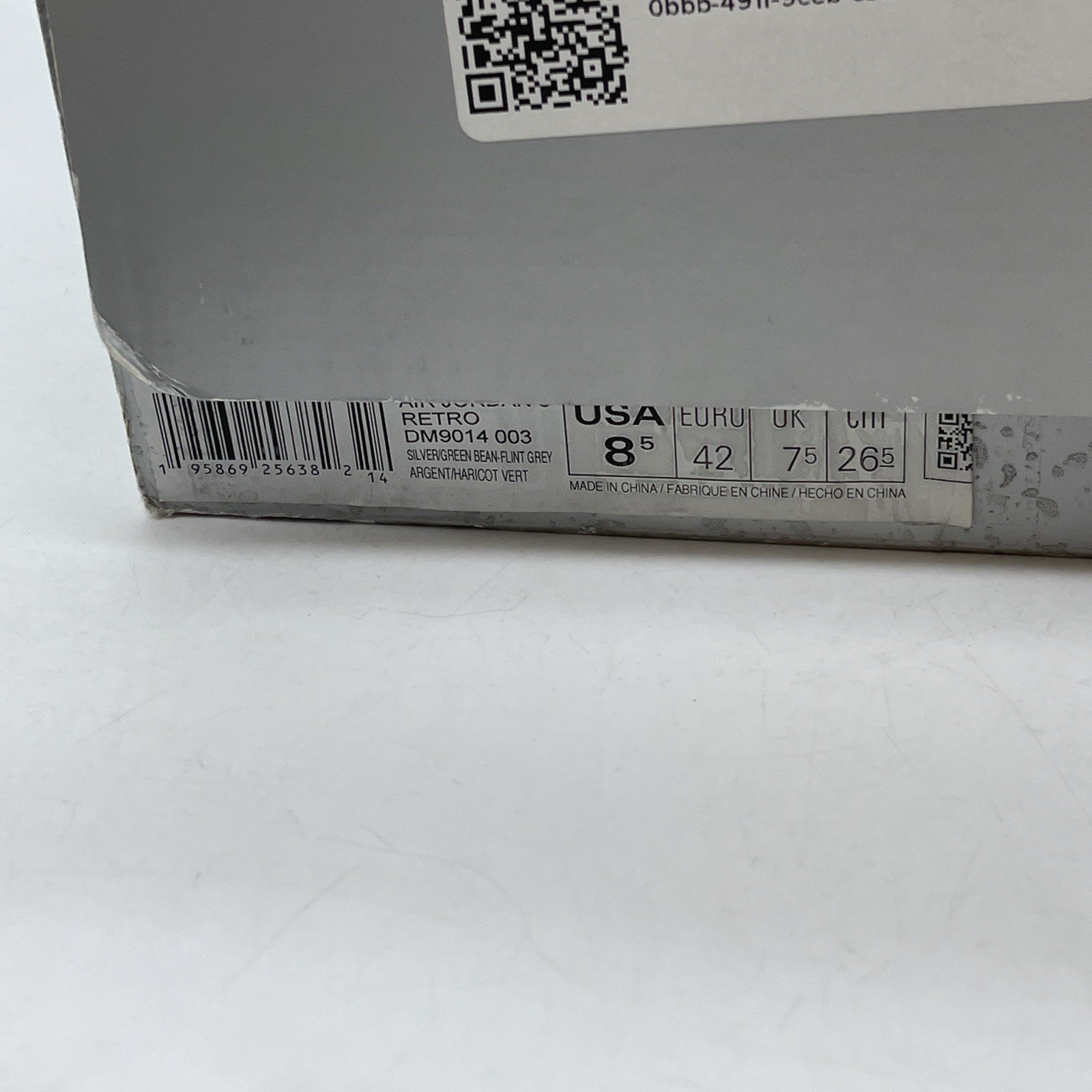 Size 8.5 - Jordan 5 Retro Green Bean Grey Leather (DM9014-003)