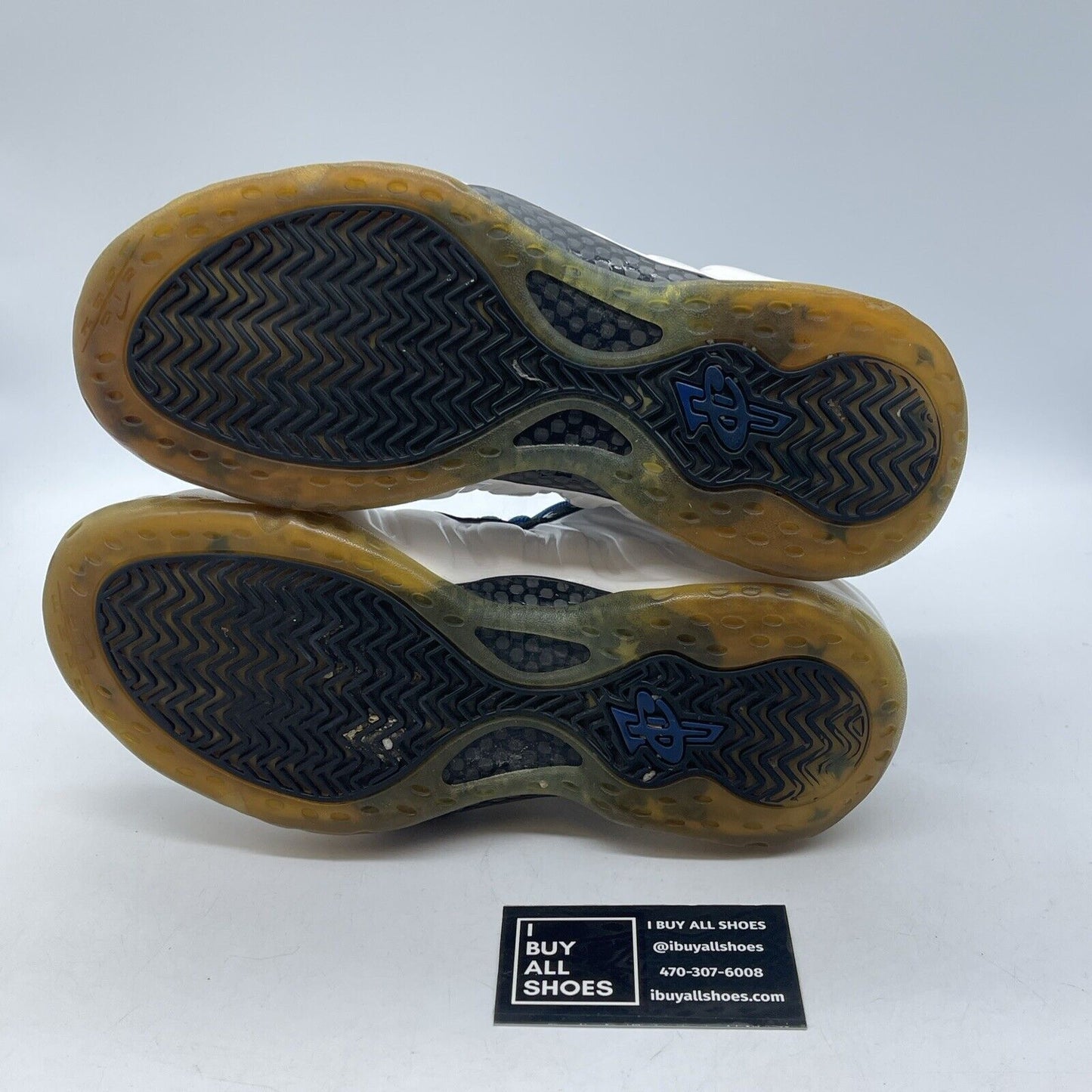 Size 8 - Nike Air Foamposite One Shooting Stars White Black (679085-101)