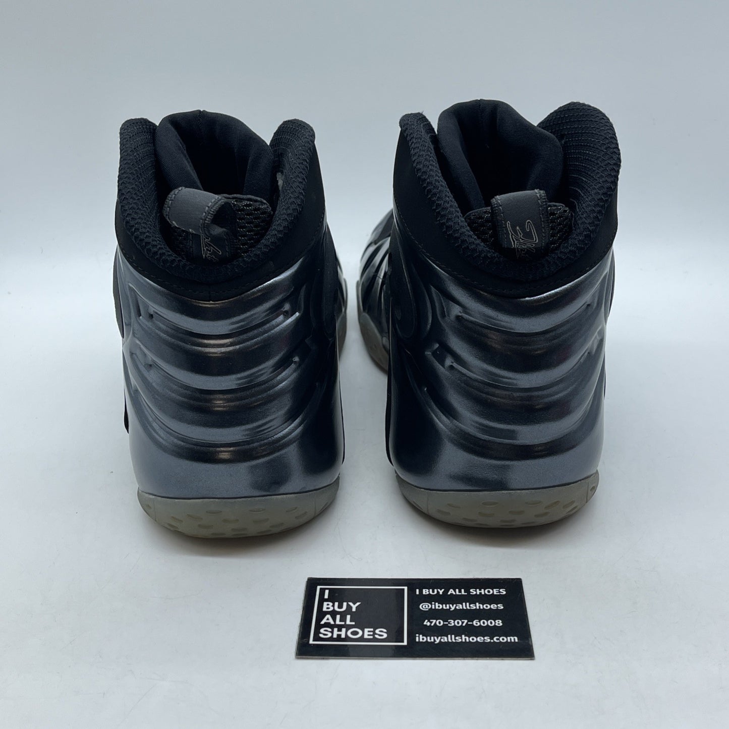 Size 13 - Nike Zoom Rookie Black Anthracite Suede Leather (472688-010)