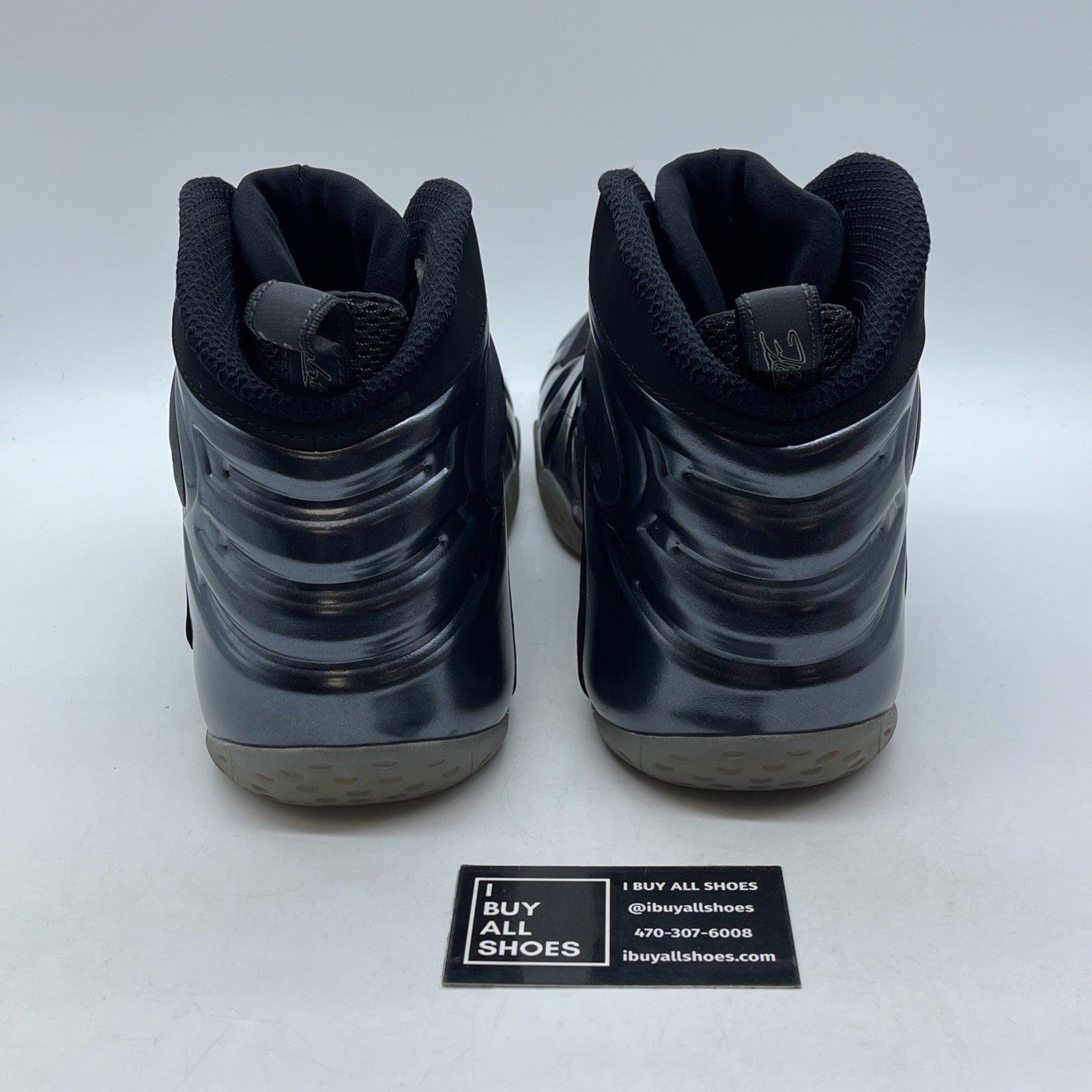 Size 13 - Nike Zoom Rookie Black Anthracite Suede Leather (472688-010)