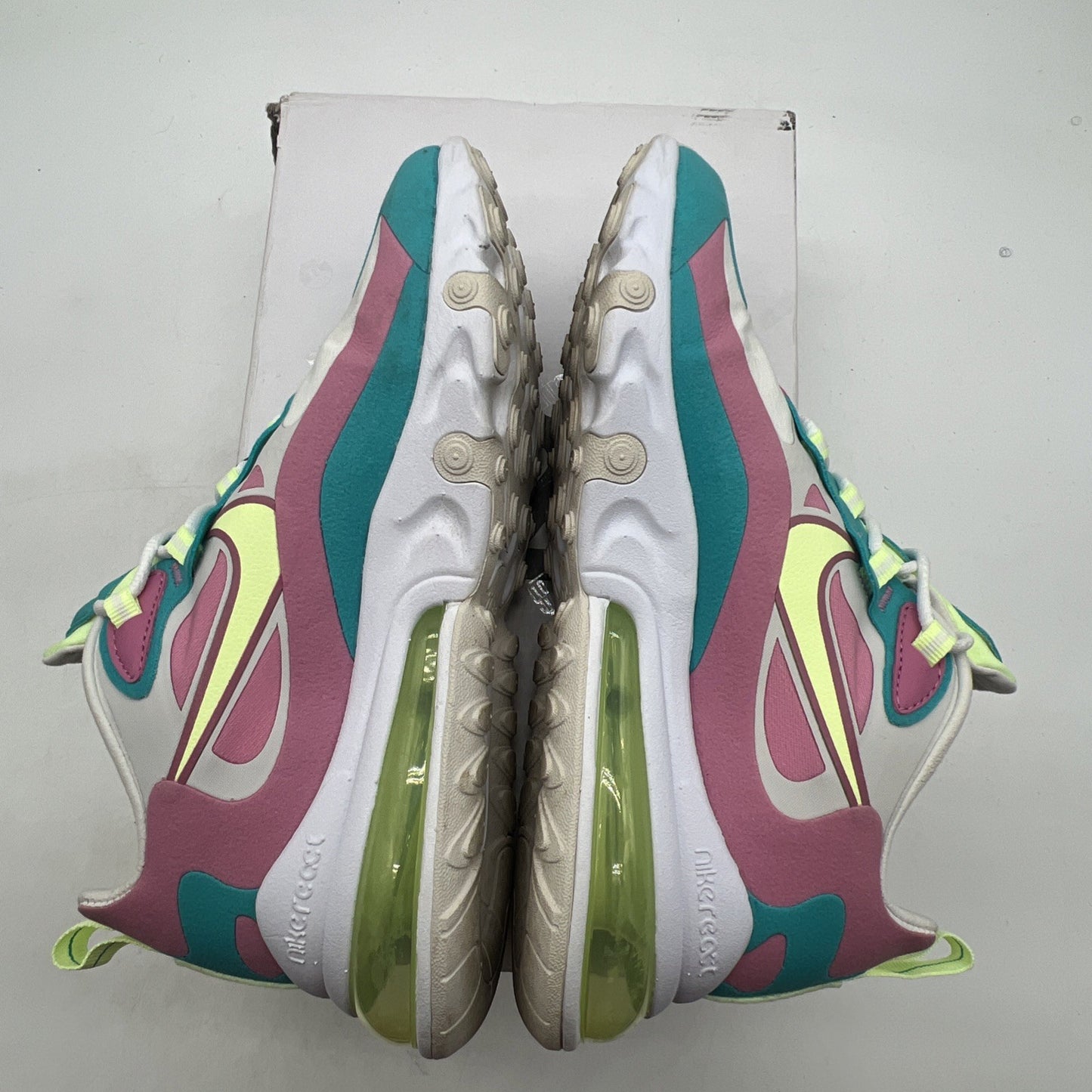 Size 7.5 - Nike Air Max 270 React Pastel W (CW7015-100)