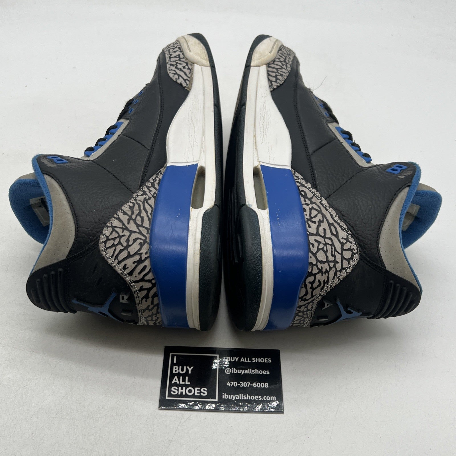 Size 12 - Air Jordan 3 Retro Sport Blue (136064-007)