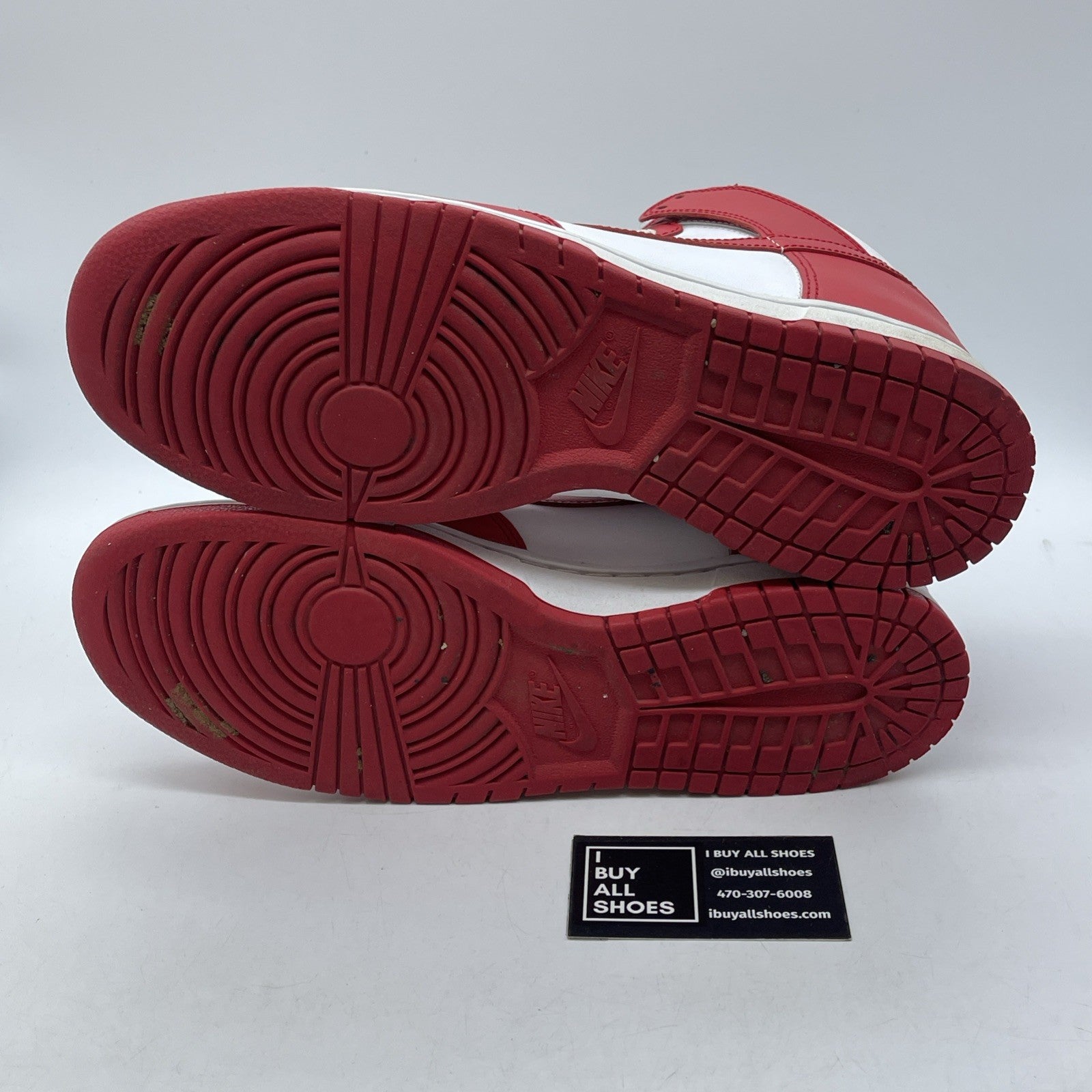 Size 11.5 - Nike Dunk High Championship Red White Leather (DD1399-106)