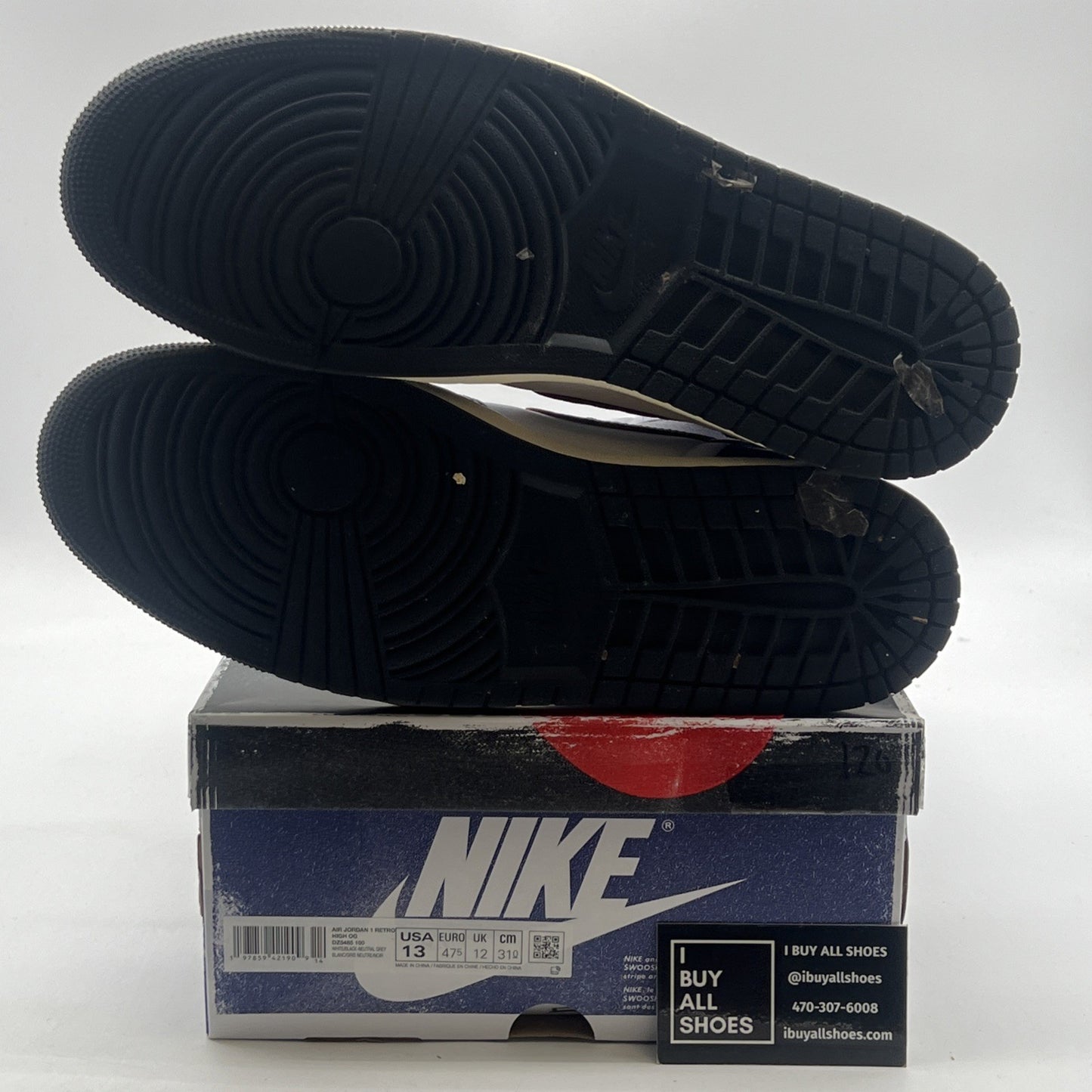 Size 13 - Air Jordan 1 Retro OG High Rare Air - Deep Royal Blue (DZ5485-100)