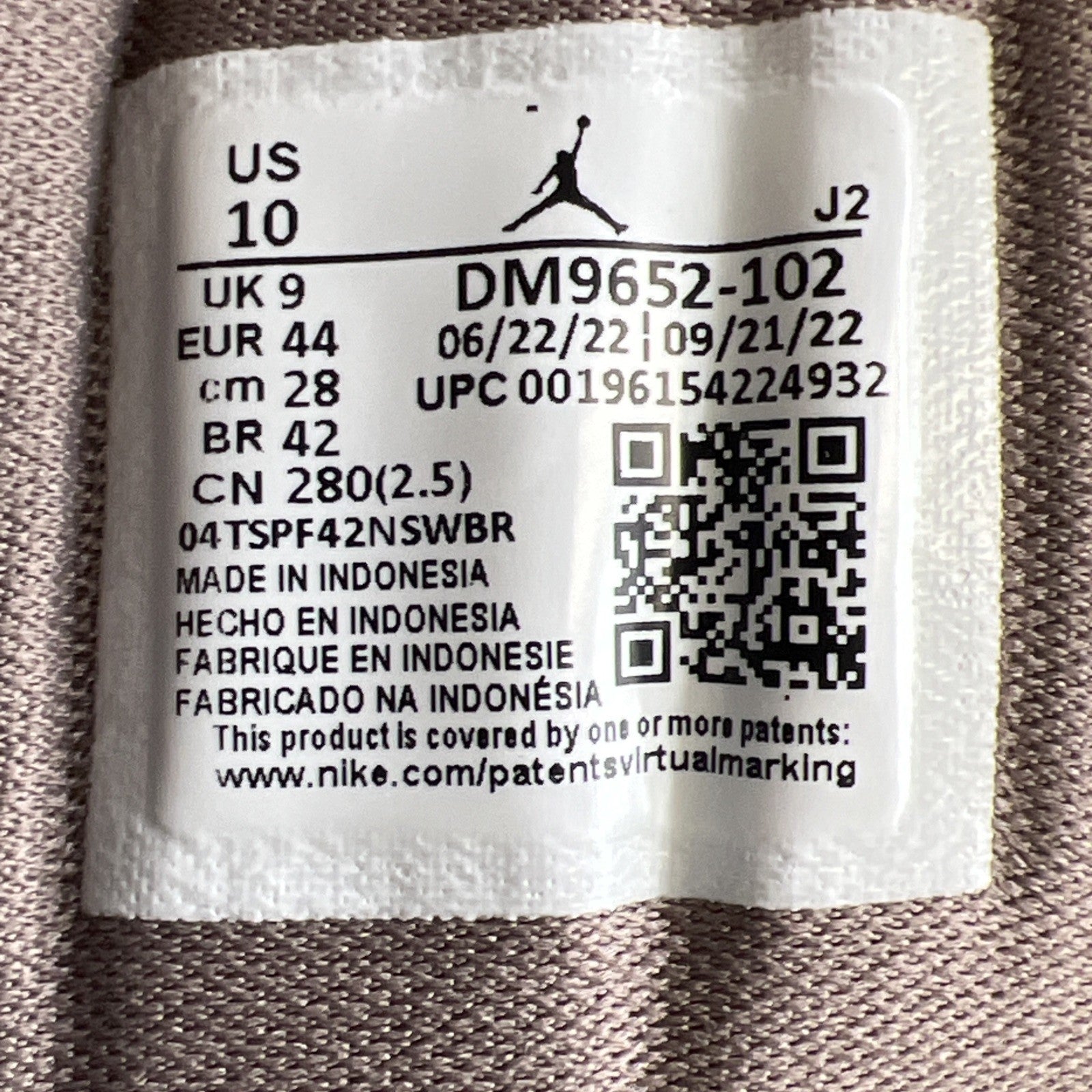 Size 10 - Air Jordan 1 Mid SE Craft Inside Out (DM9652-102)