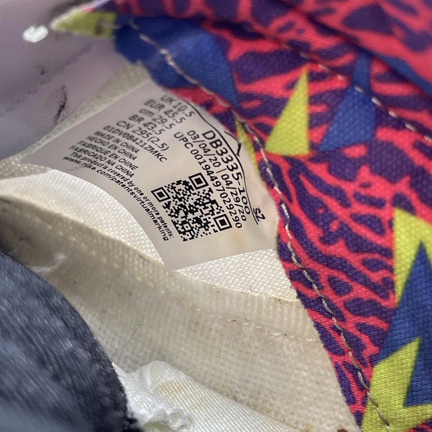 Size 11.5 - Jordan 5 Retro Alternate Bel-Air 2020 White Leather (DB3335-100)