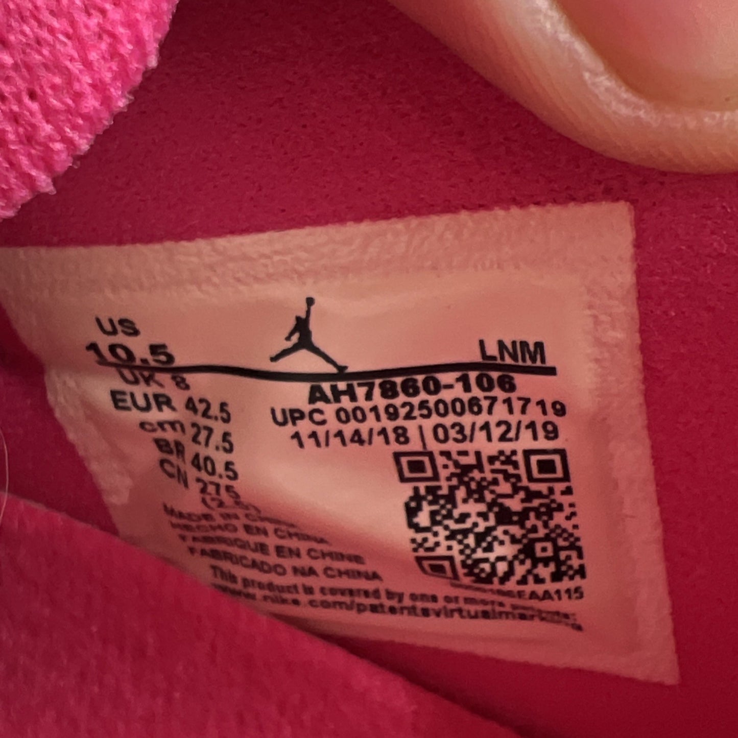 Size 10.5 - Air Jordan 11 Retro Low Pink Snakeskin W (AH7860-106)