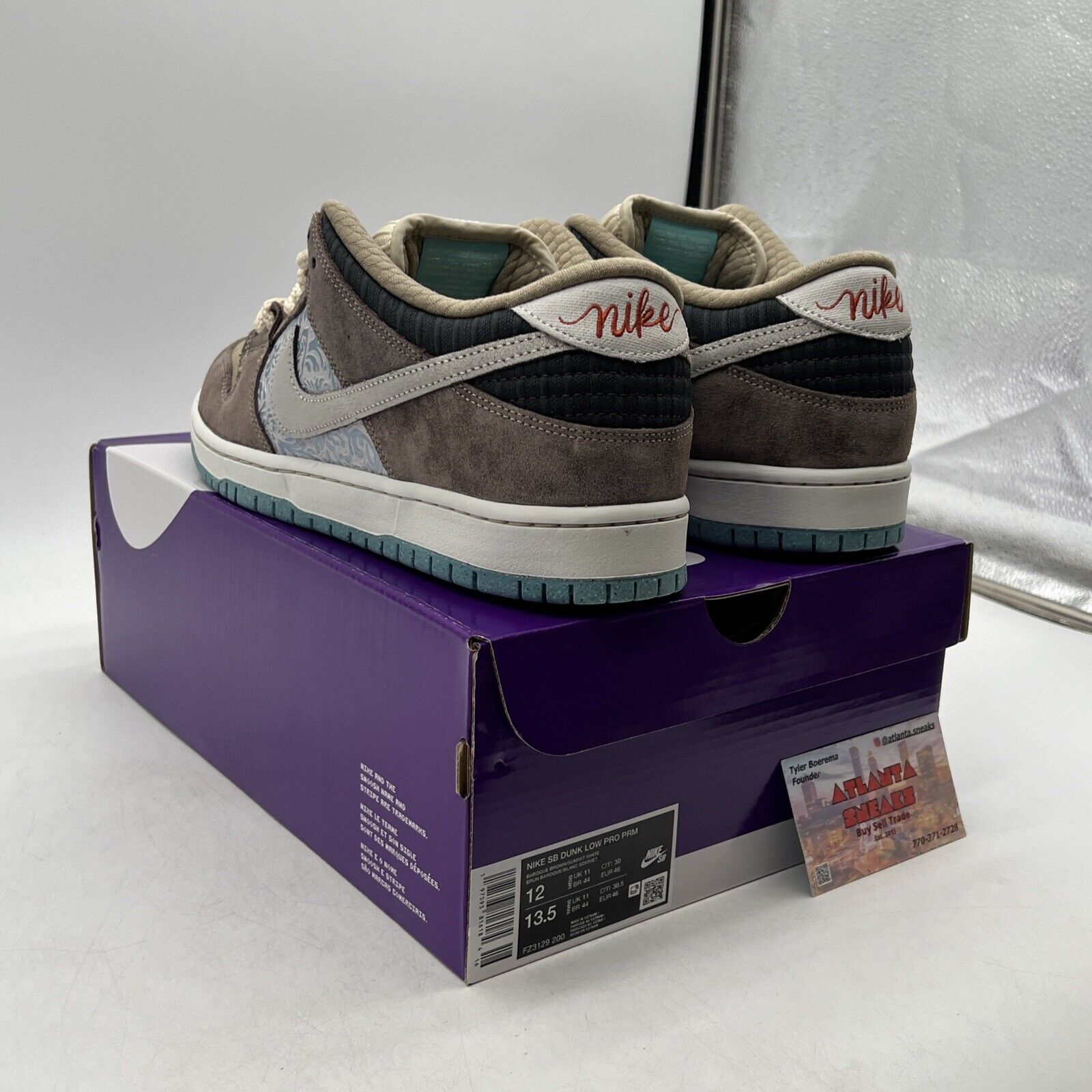 Size 12 - Nike Dunk SB Low Big Money Savings Brown (FZ3129-200)