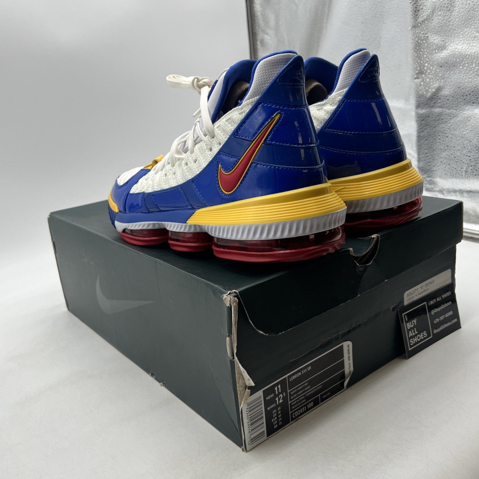 Size 11 - Nike LeBron 16 SuperBron (CD2451-100)