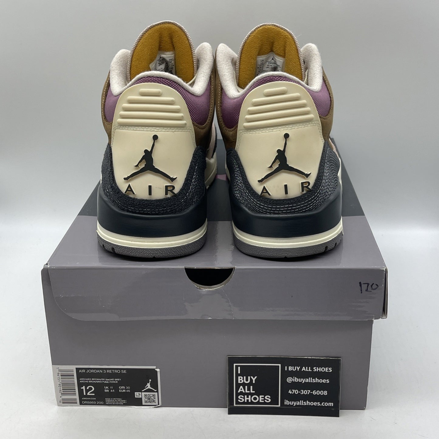 Size 12 - Air Jordan 3 Retro SE Winterized (DR8869-200)