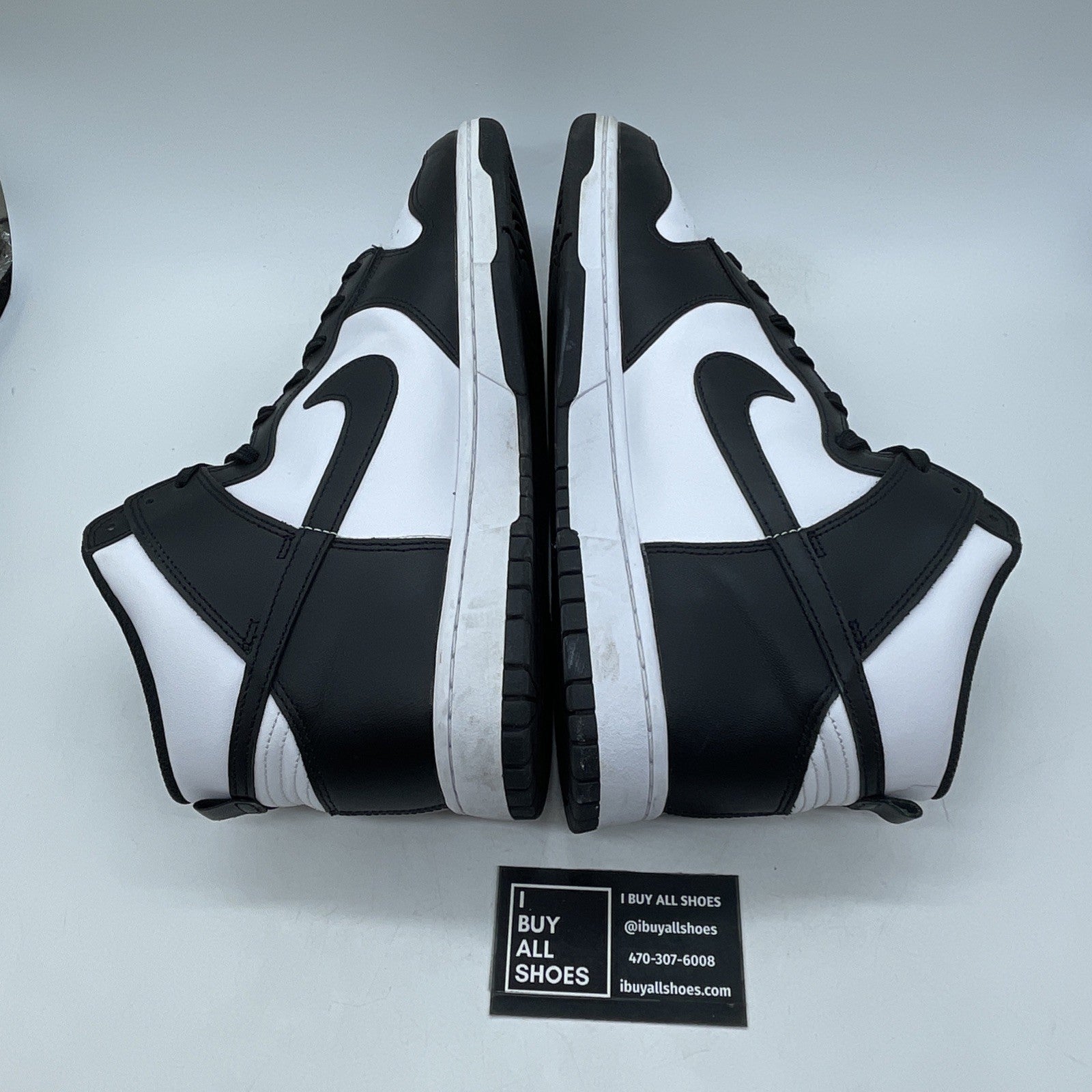 Size 13 - Nike Dunk High Black White (DD1399-105)