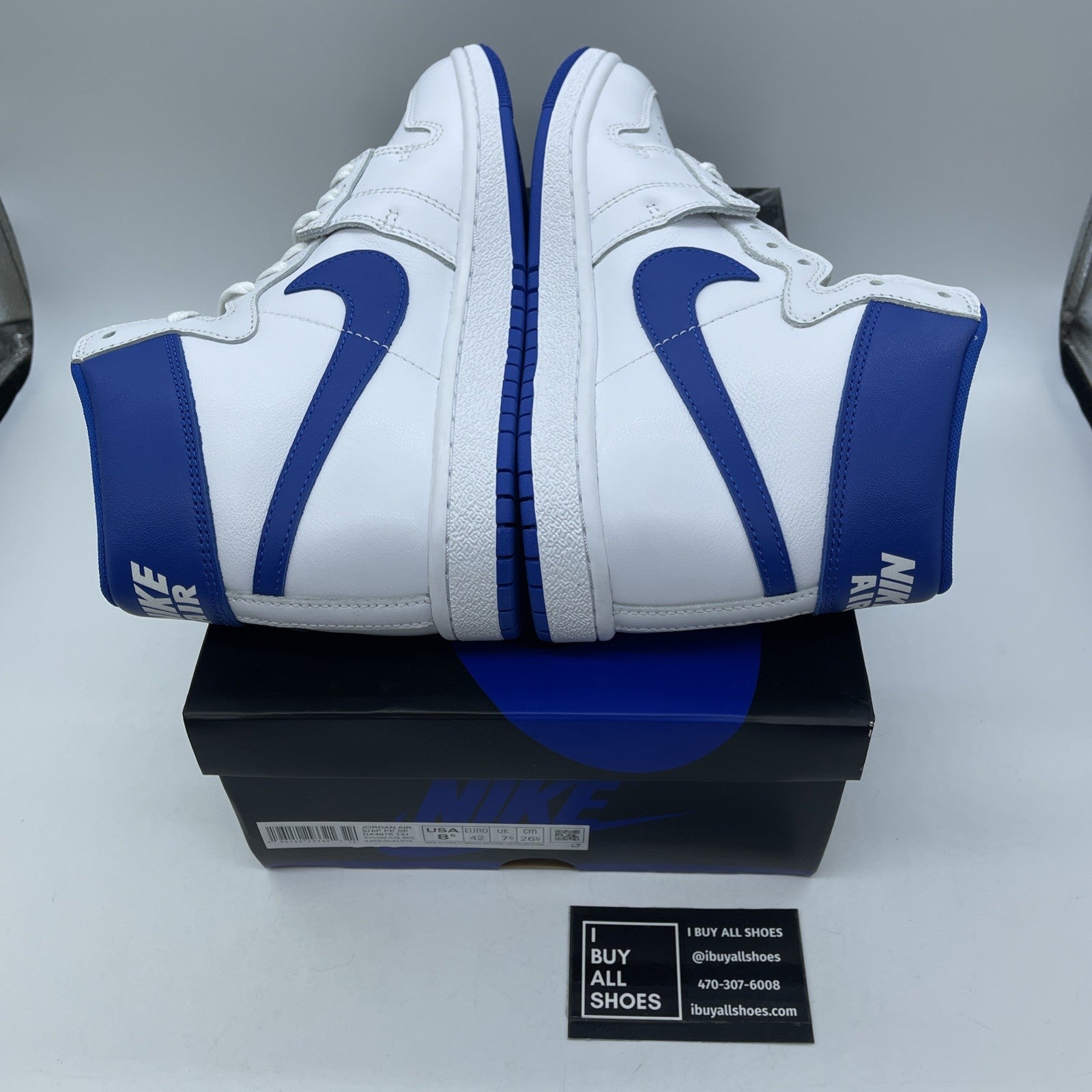 Size 8.5 - A Ma Maniére x Jordan Air Ship PE SP Game Royal Leather (DX4976-141)