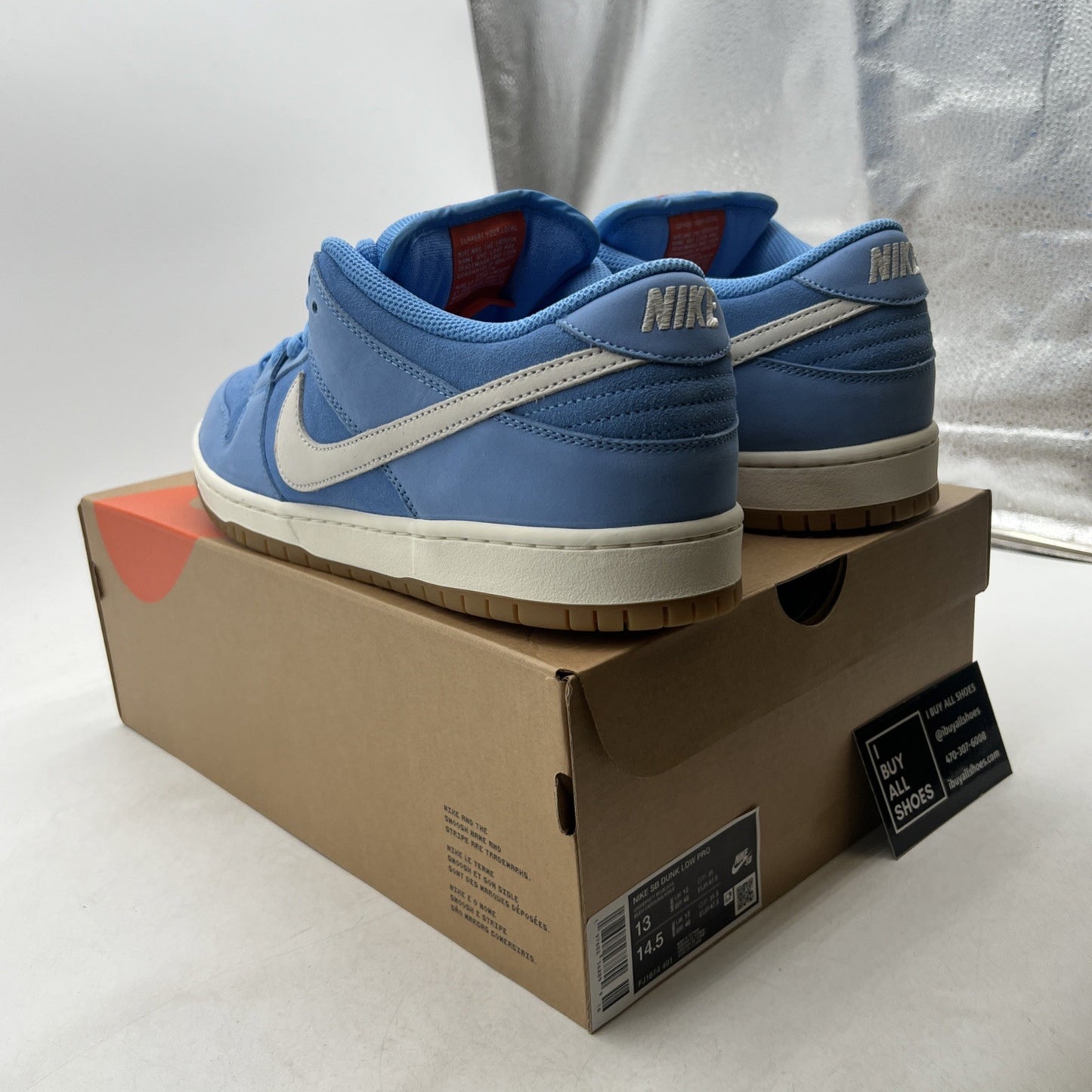 Size 13 - Nike SB Dunk Low Pro University Blue Gym (FJ1674-401)