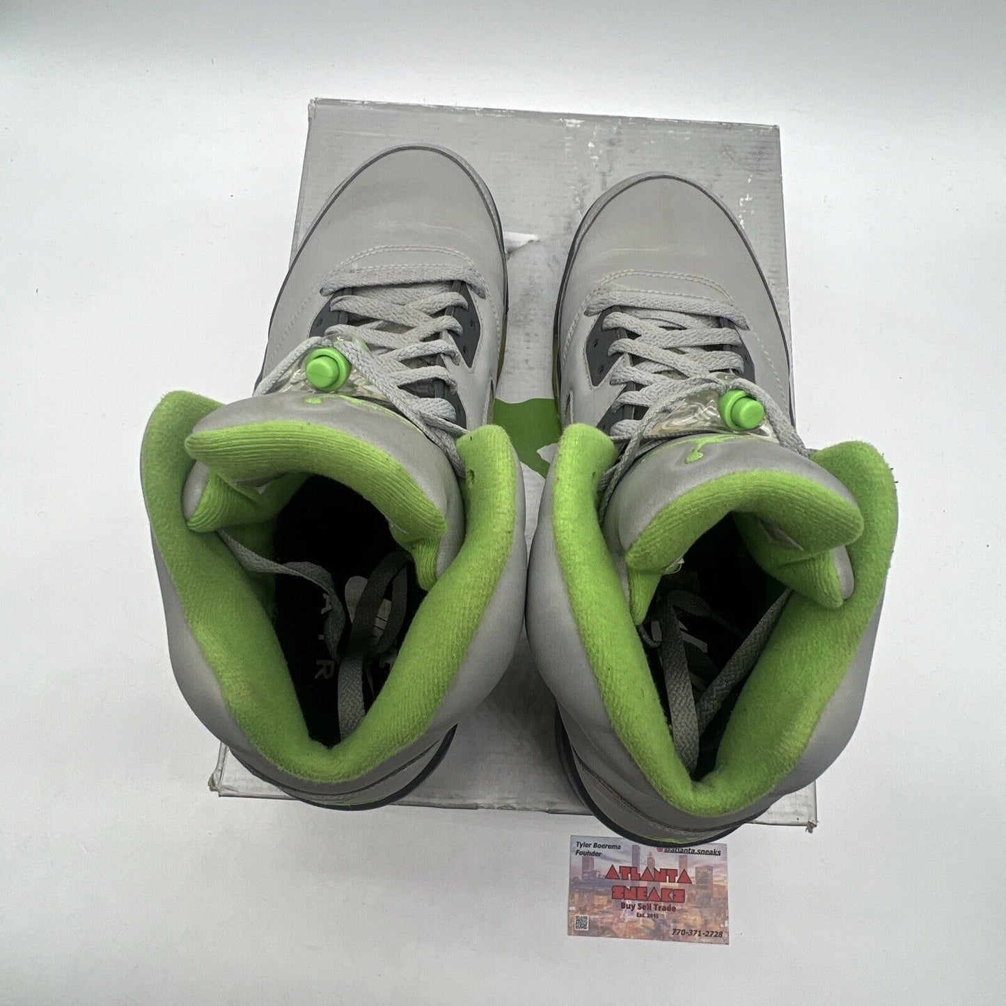 Size 10 - Jordan 5 Retro Green Bean Grey (DM9014-003)