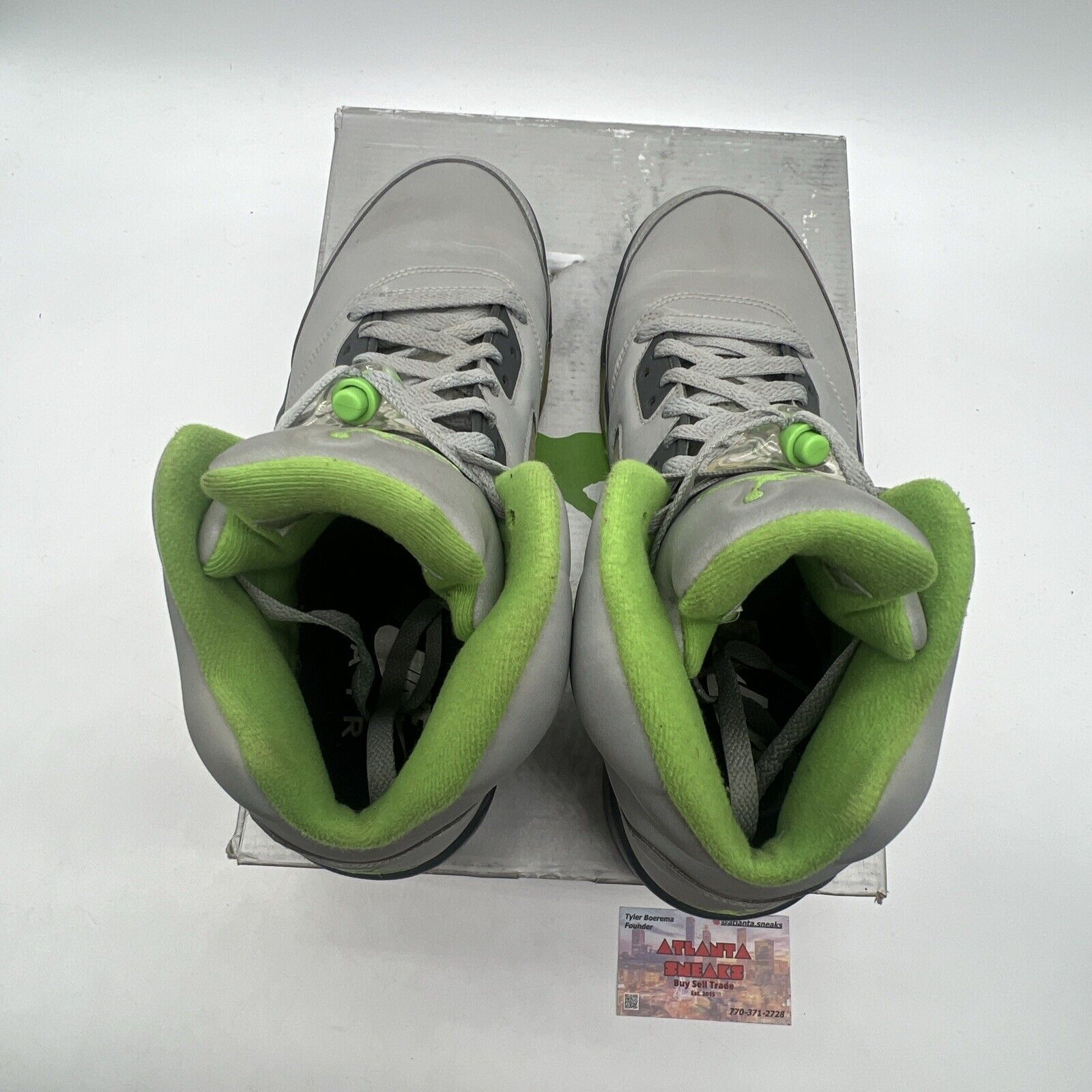 Size 10 - Jordan 5 Retro Green Bean Grey (DM9014-003)