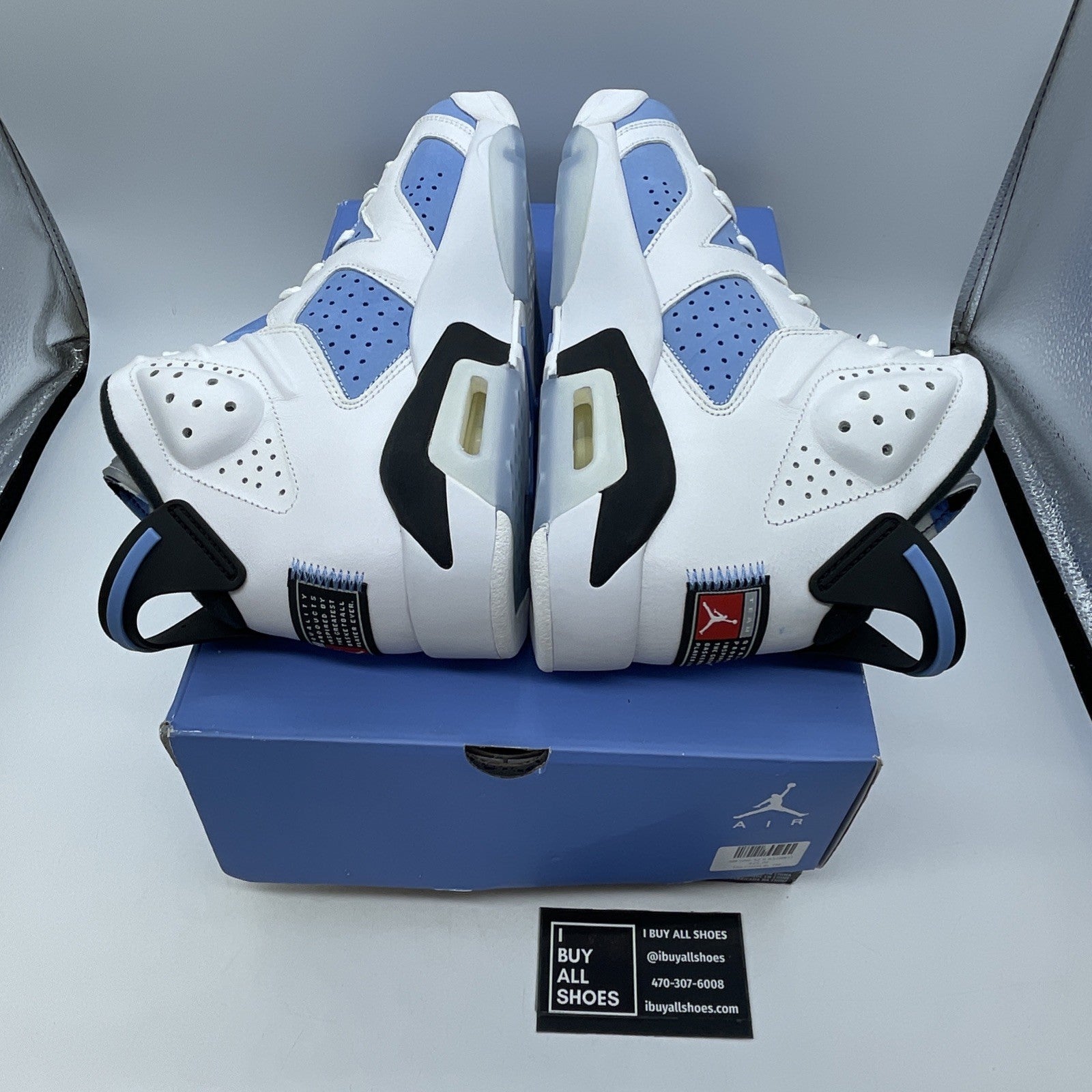 Size 9 - Air Jordan 6 Retro Mid UNC Home Suede Leather (CT8529-410)