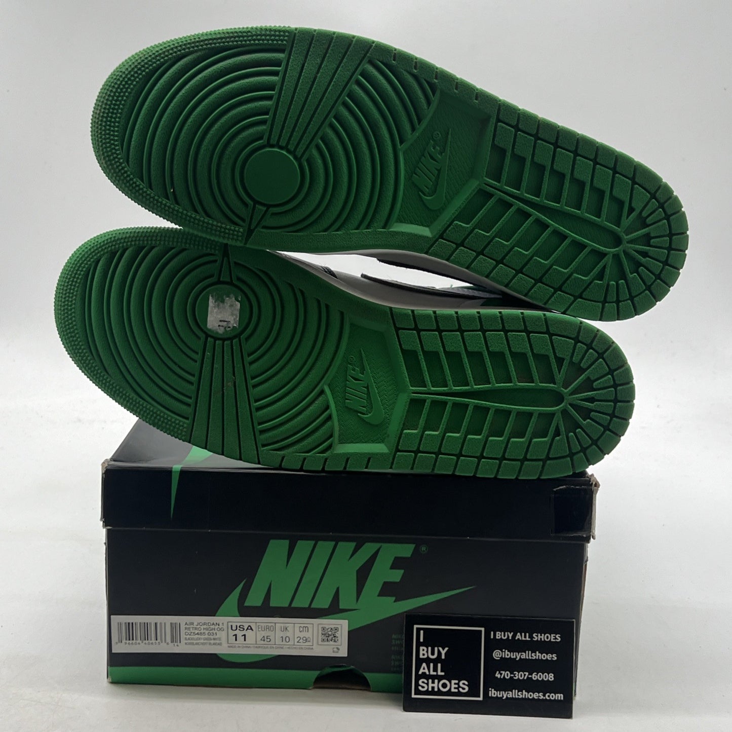 Size 11 - Air Jordan 1 Retro OG High Lucky Green (DZ5485-031)
