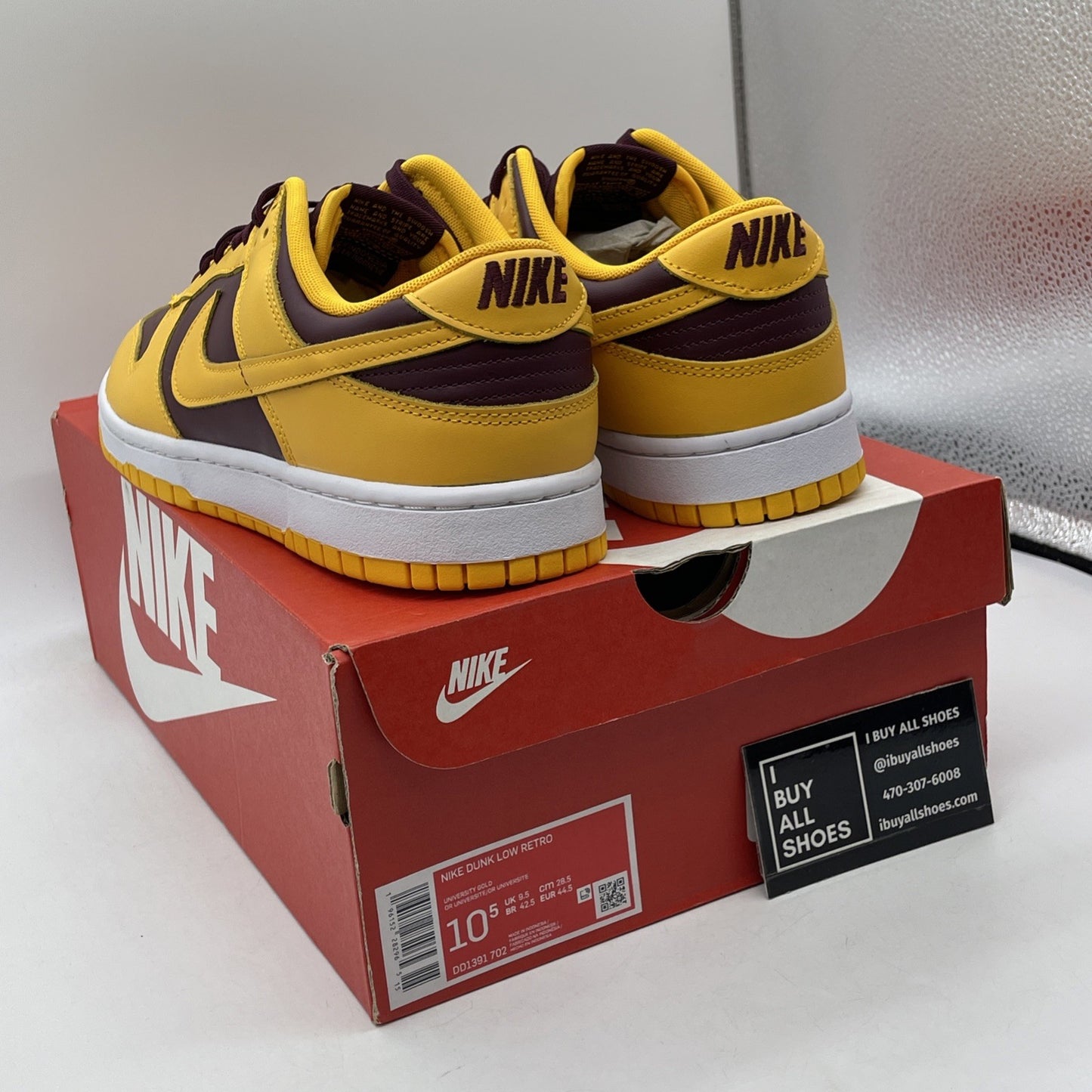 Size 10.5 - Nike Dunk Low Retro Arizona State Sun Devils 2022 (DD1391-702)