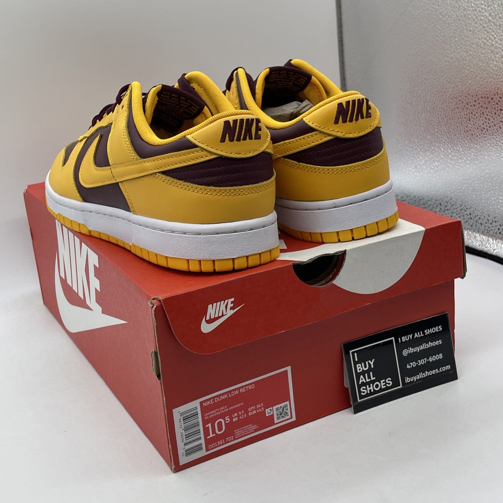 Size 10.5 - Nike Dunk Low Retro Arizona State Sun Devils 2022 (DD1391-702)
