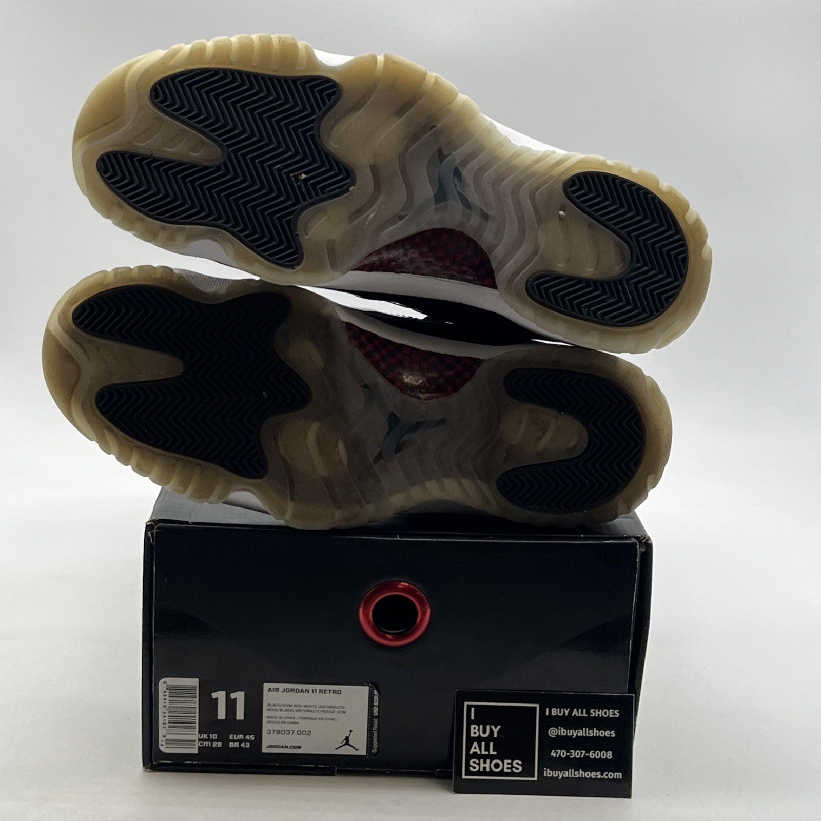 Size 11 - Air Jordan 11 Retro 72-10 2015 (378037-002)