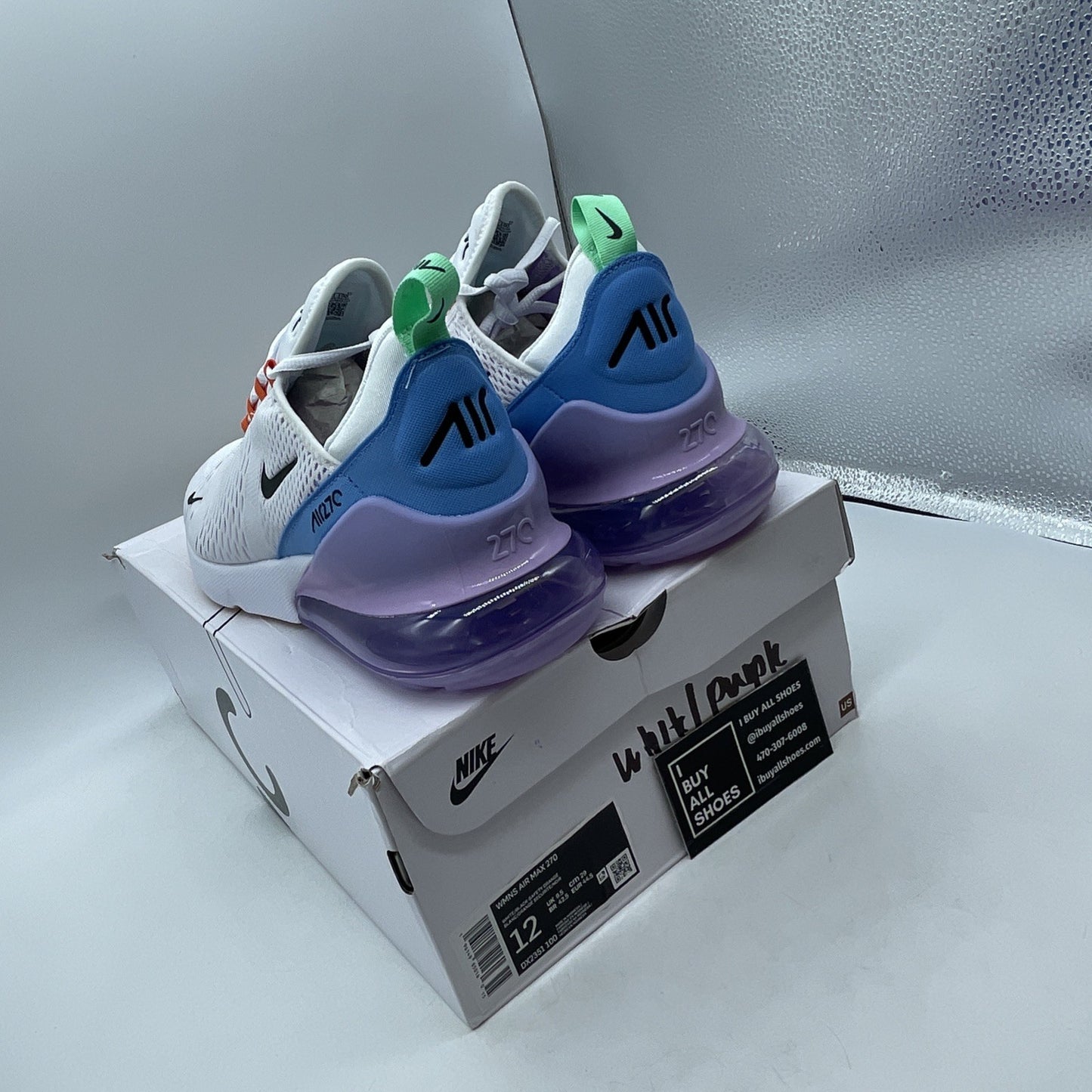 Size 12W - Nike Air Max 270 Nike 101 (DX2351-100)