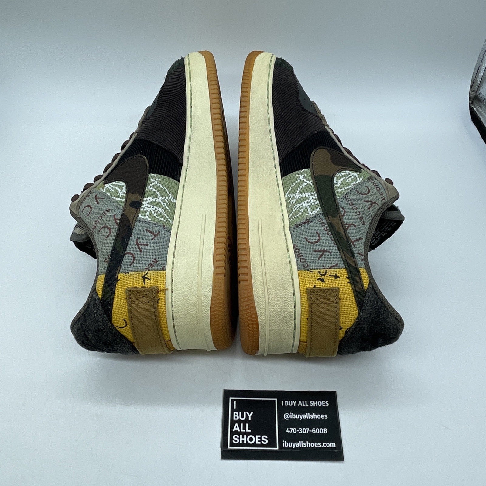 Size 13 - Nike Air Force 1 Low x Travis Scott Cactus Jack Suede (CN2405-900)