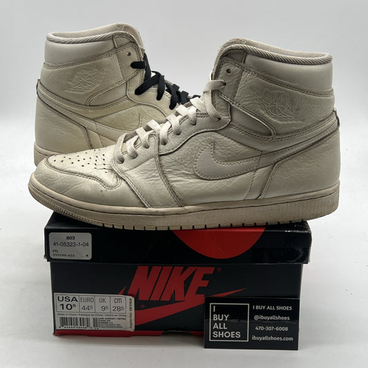 Size 10.5 - Air Jordan 1 Retro OG High Sail (555088-114)