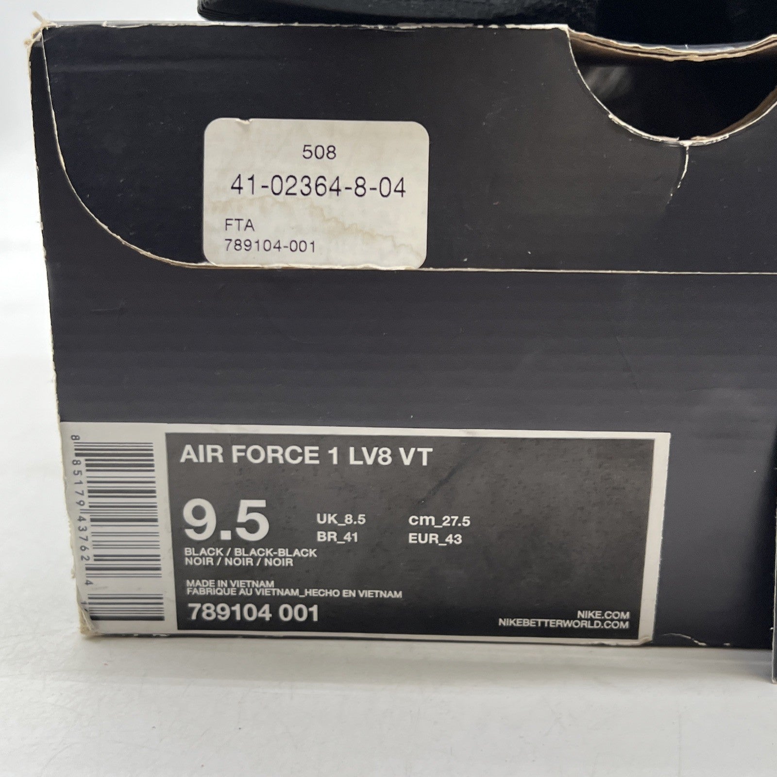 Size 9.5 - Nike Air Force 1 '07 LV8 VT Low Independence Day (789104-001)