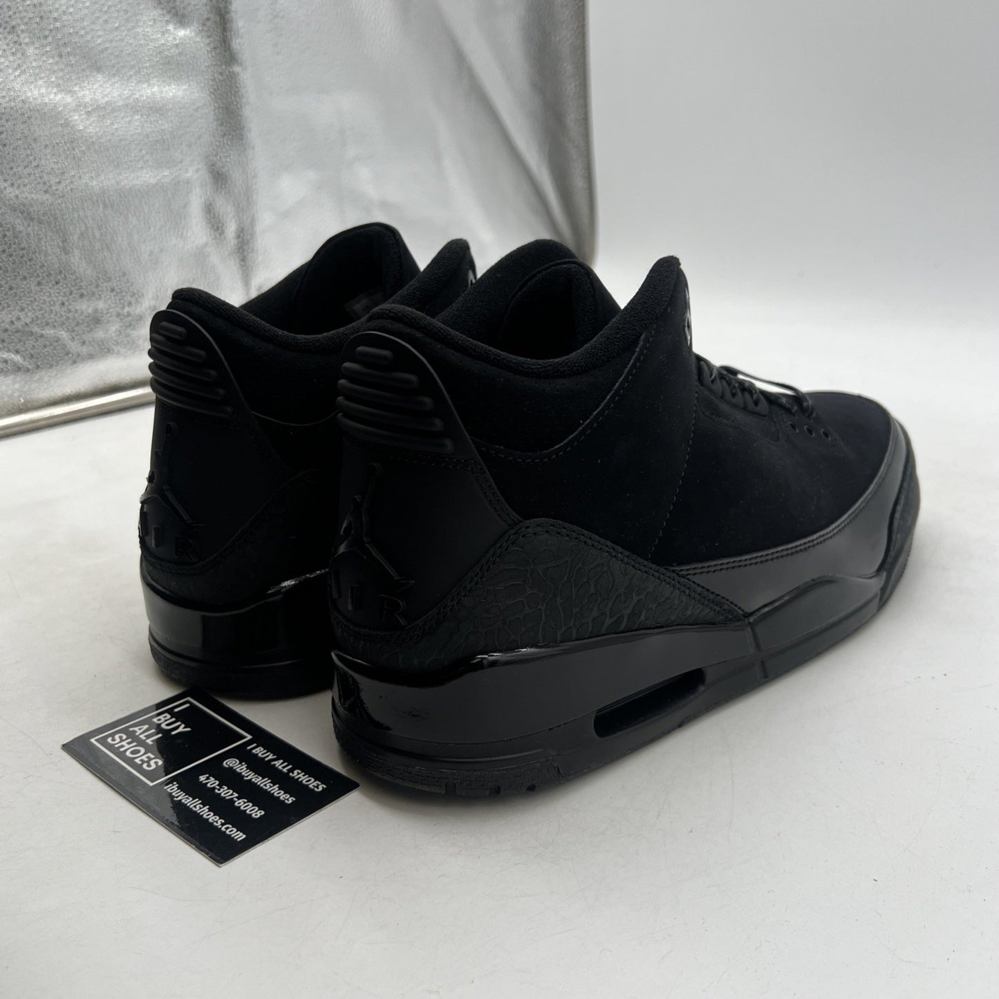 Size 12 - Air Jordan 3 Retro 2025 Black Cat (CT8532-001)