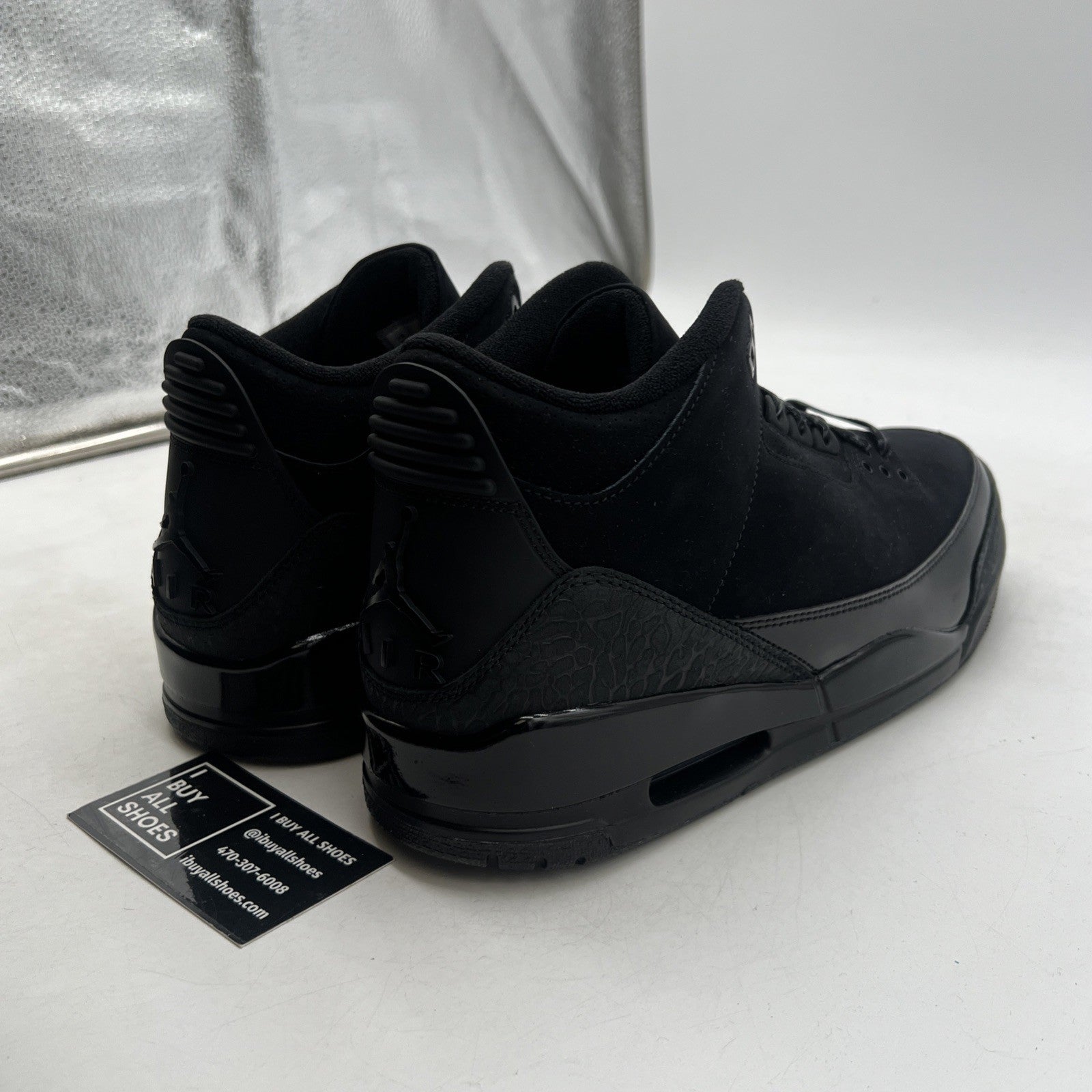 Size 12 - Air Jordan 3 Retro 2025 Black Cat (CT8532-001)