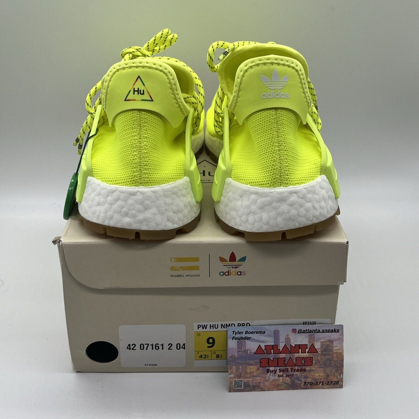 Size 9 - adidas Pharrell x NMD Human Race Trail PRD Know Soul Brand New Og All