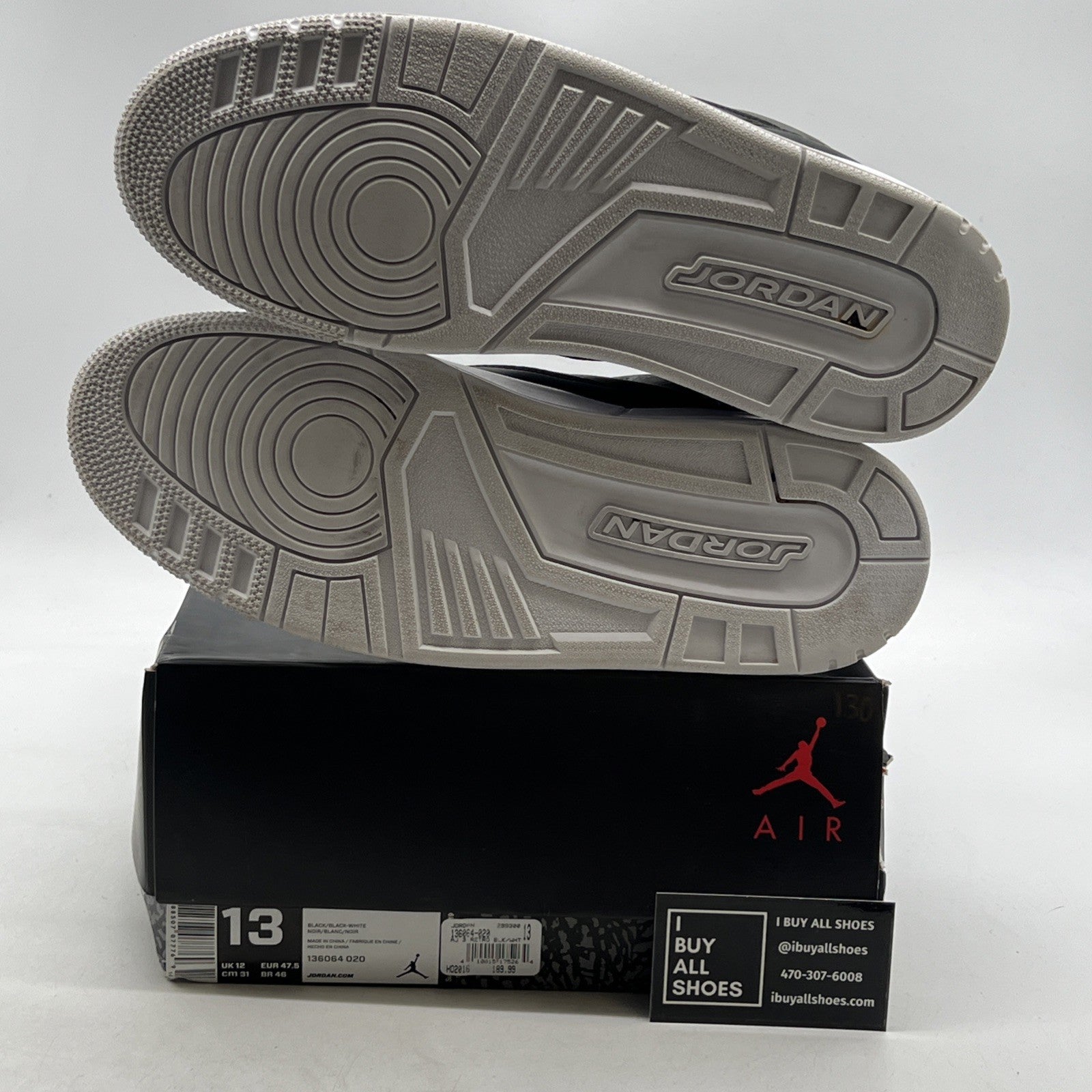 Size 13 - Air Jordan 3 Retro Cyber Monday (136064-020)