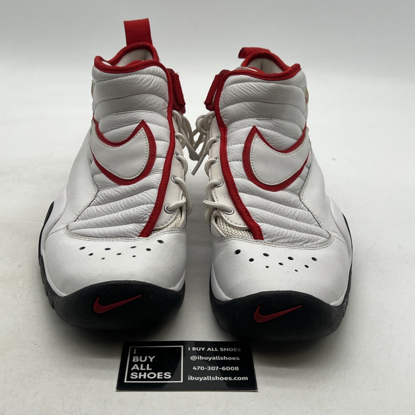 Size 13 - Nike Air Shake Ndestrukt Retro 2017 Bulls (880869-100)