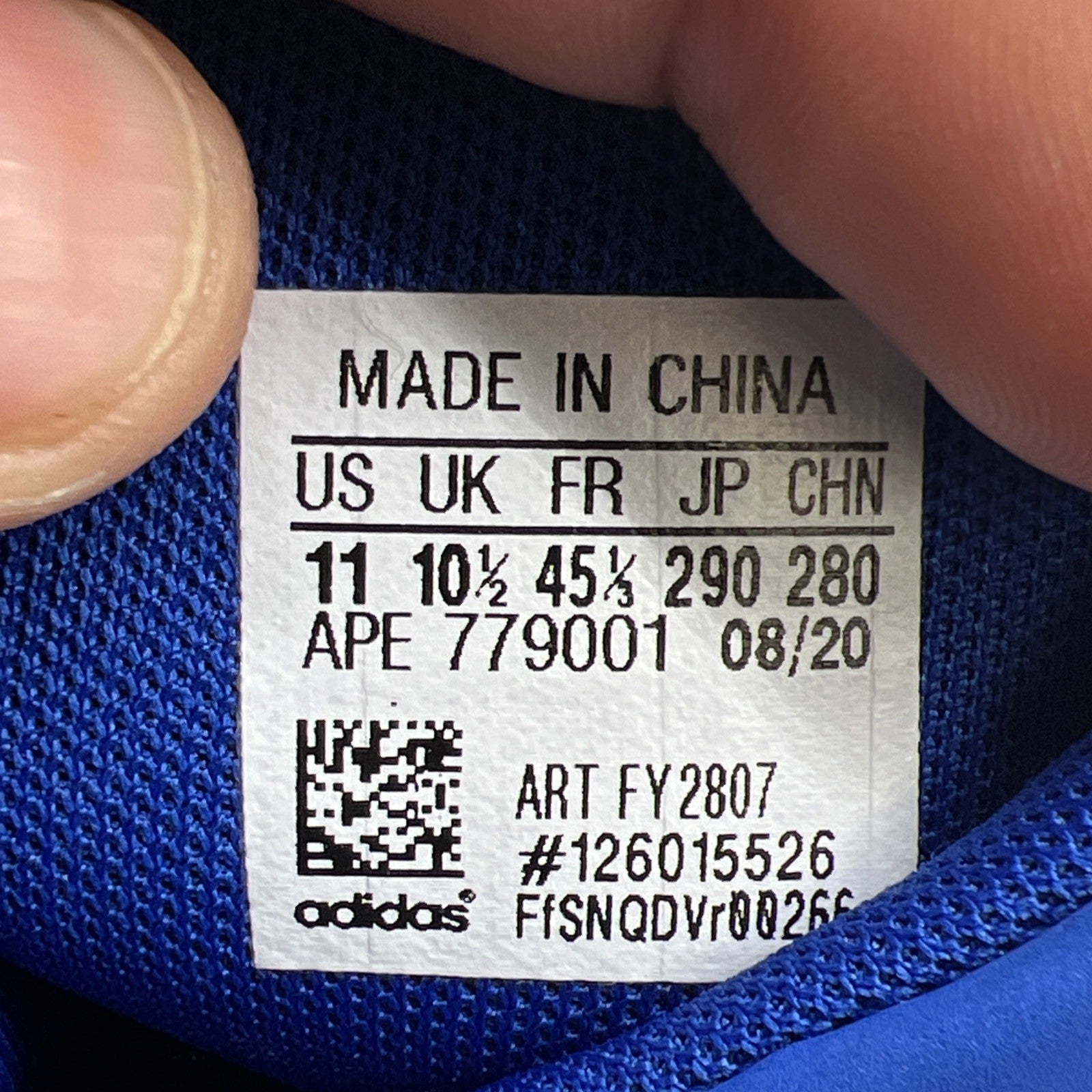 Size 11 - adidas Ric Flair x Dame 7 Royal Blue (FY2807)