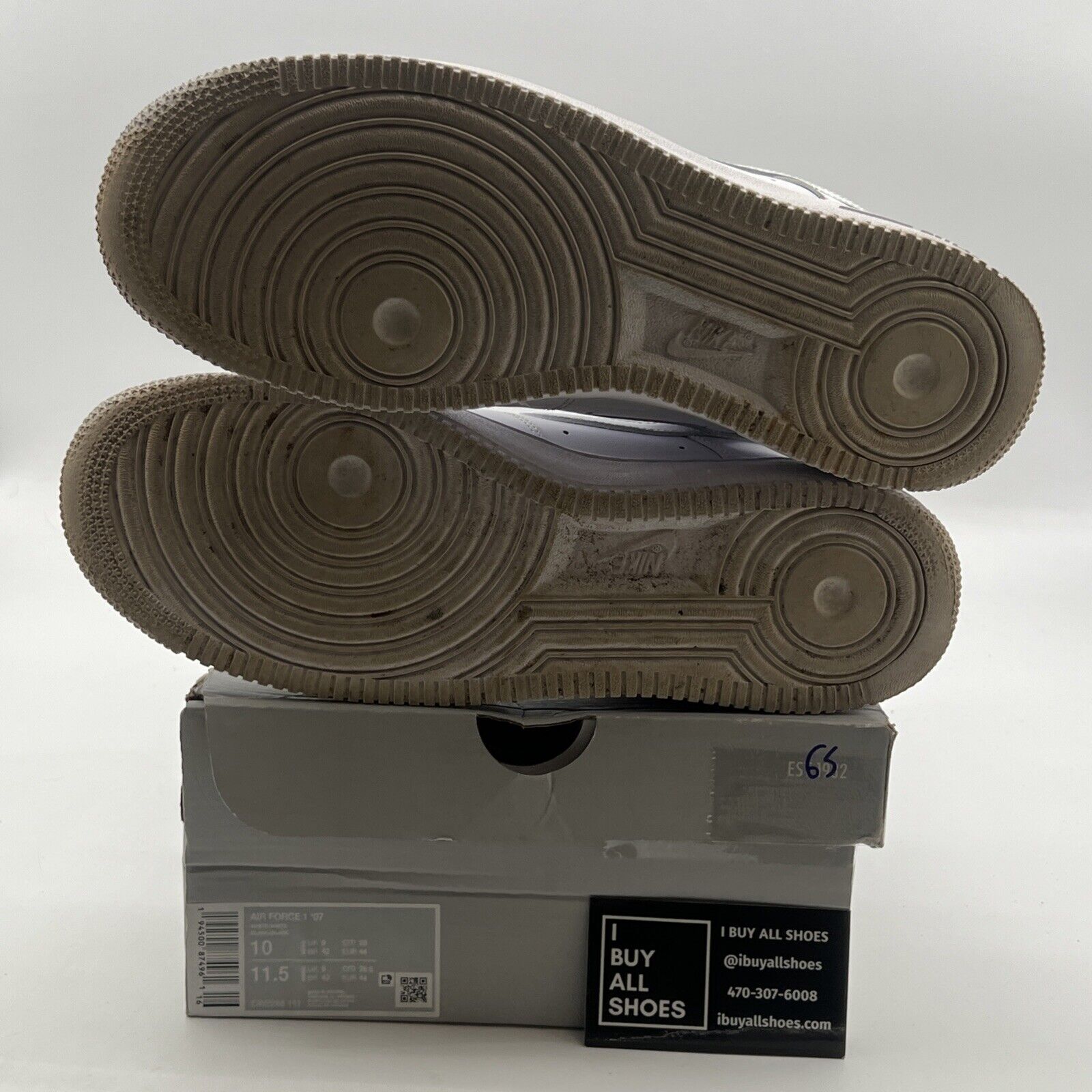 Size 10 - Nike Air Force 1 '07 Low Triple White (CW2288-111)