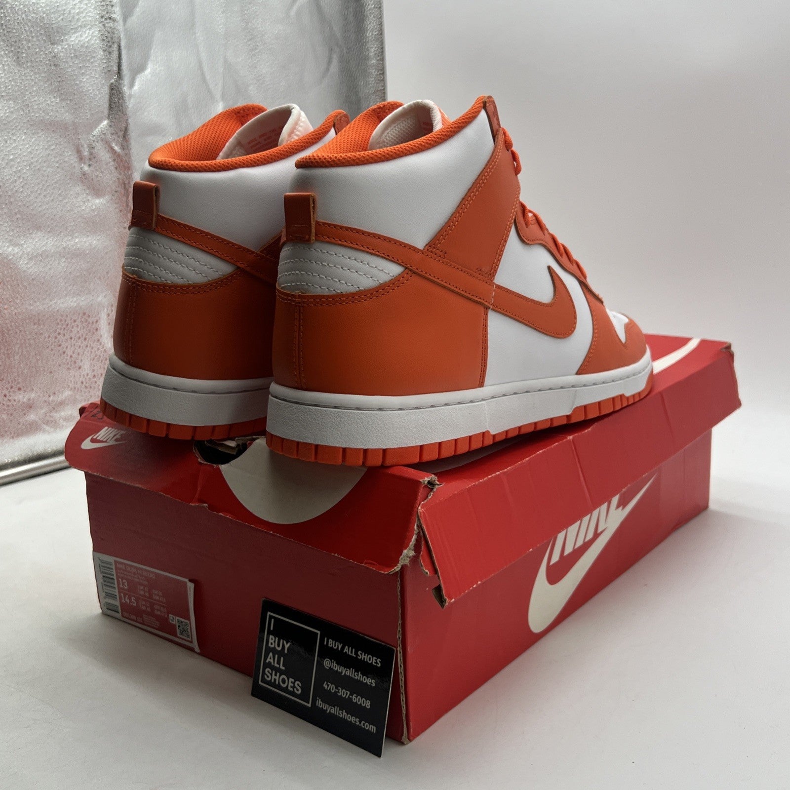 Size 13 - Nike Dunk SP 2021 High Syracuse (DD1399-101)