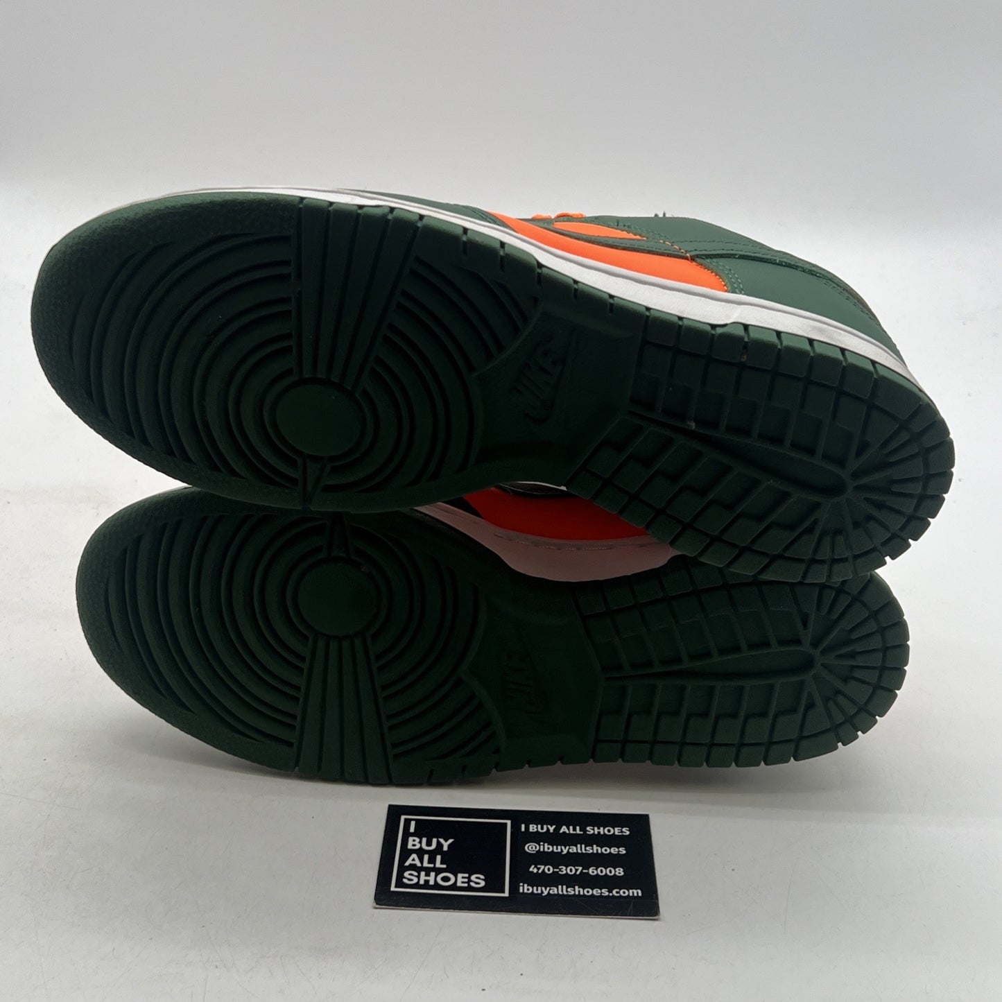Size 8.5 - Nike Dunk Low Miami Hurricanes (DD1391-300)
